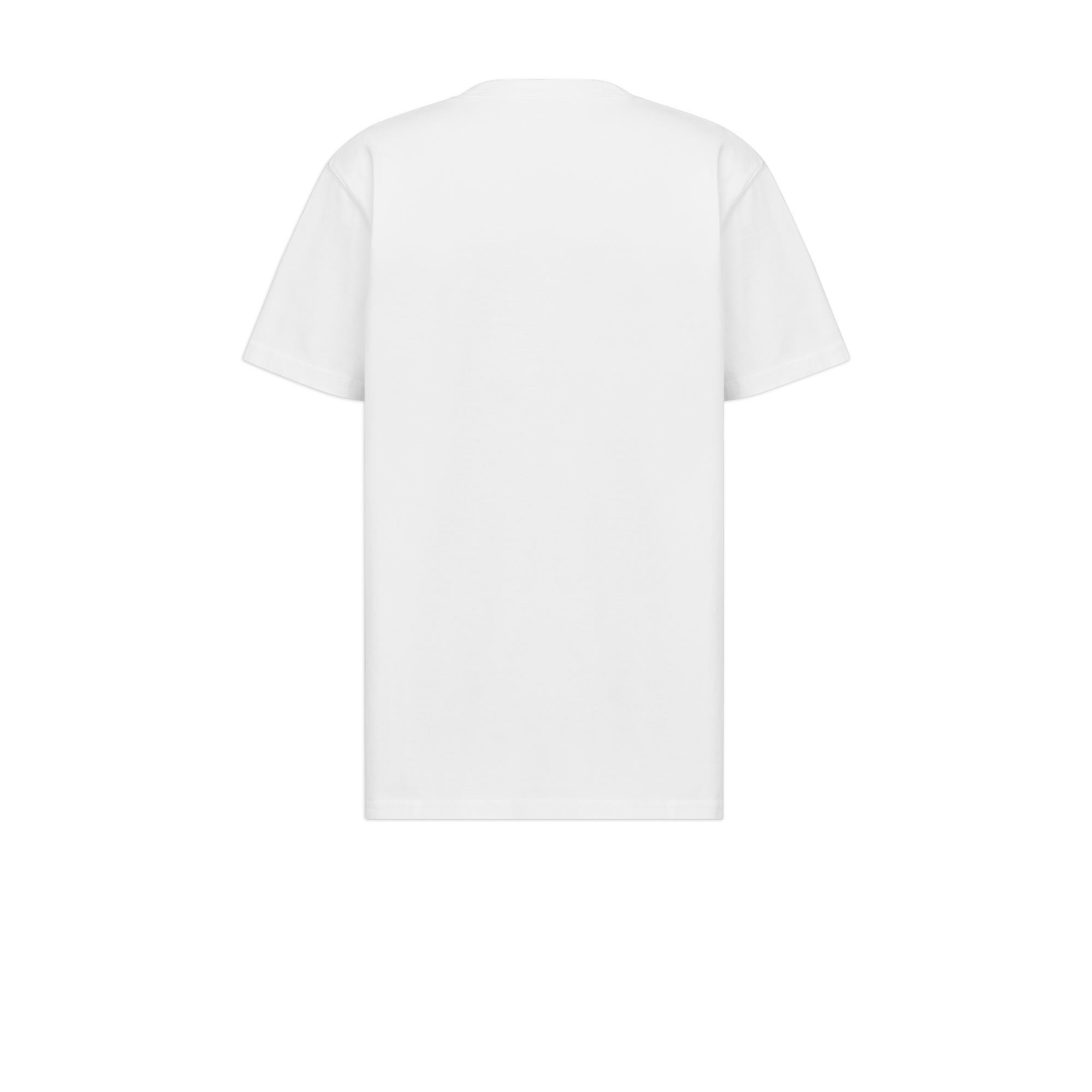 Christian Dior Couture T-Shirt, Relaxed Fit White Cotton Jersey E08