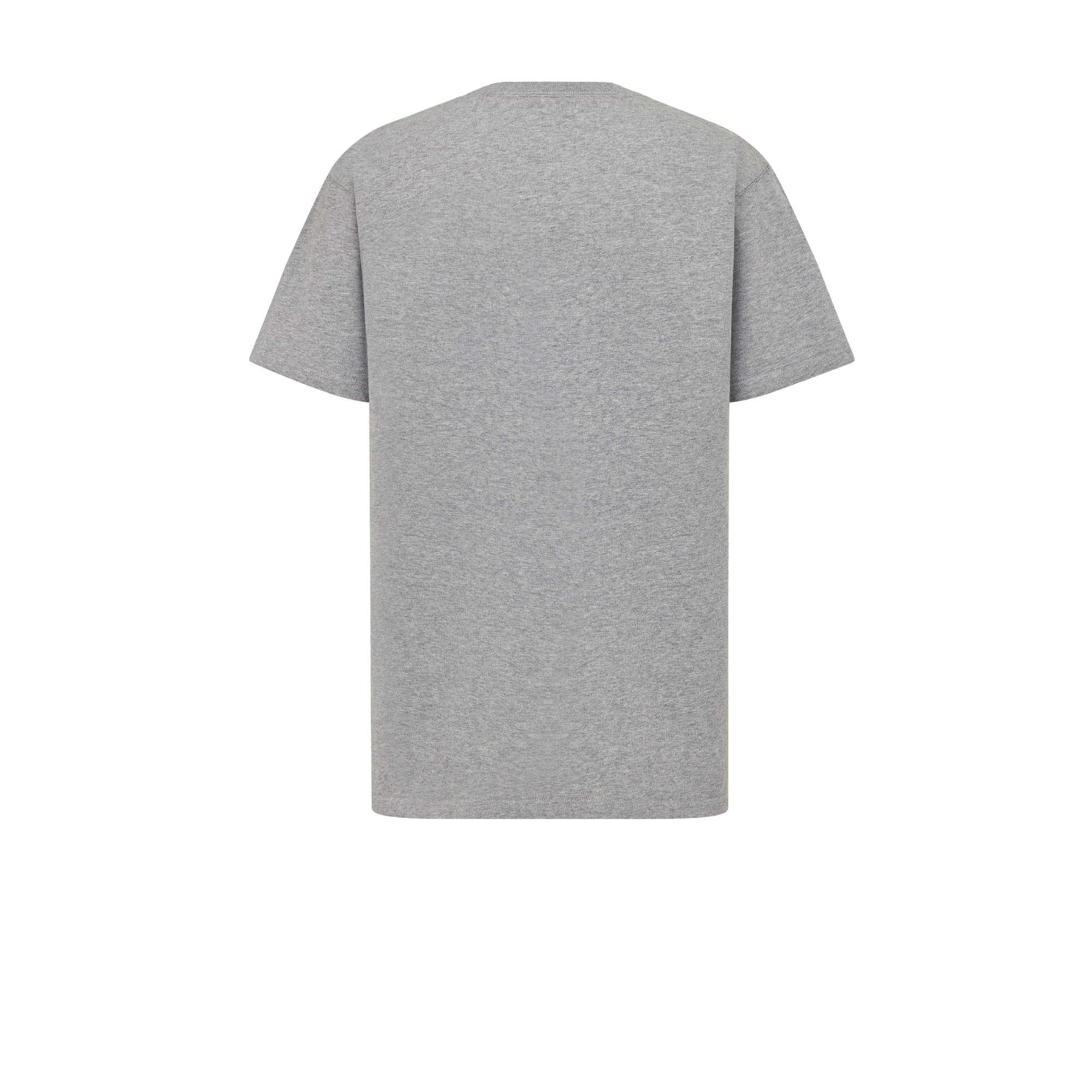 T-shirt Christian Dior Couture, coupe relax Jersey de coton gris E08