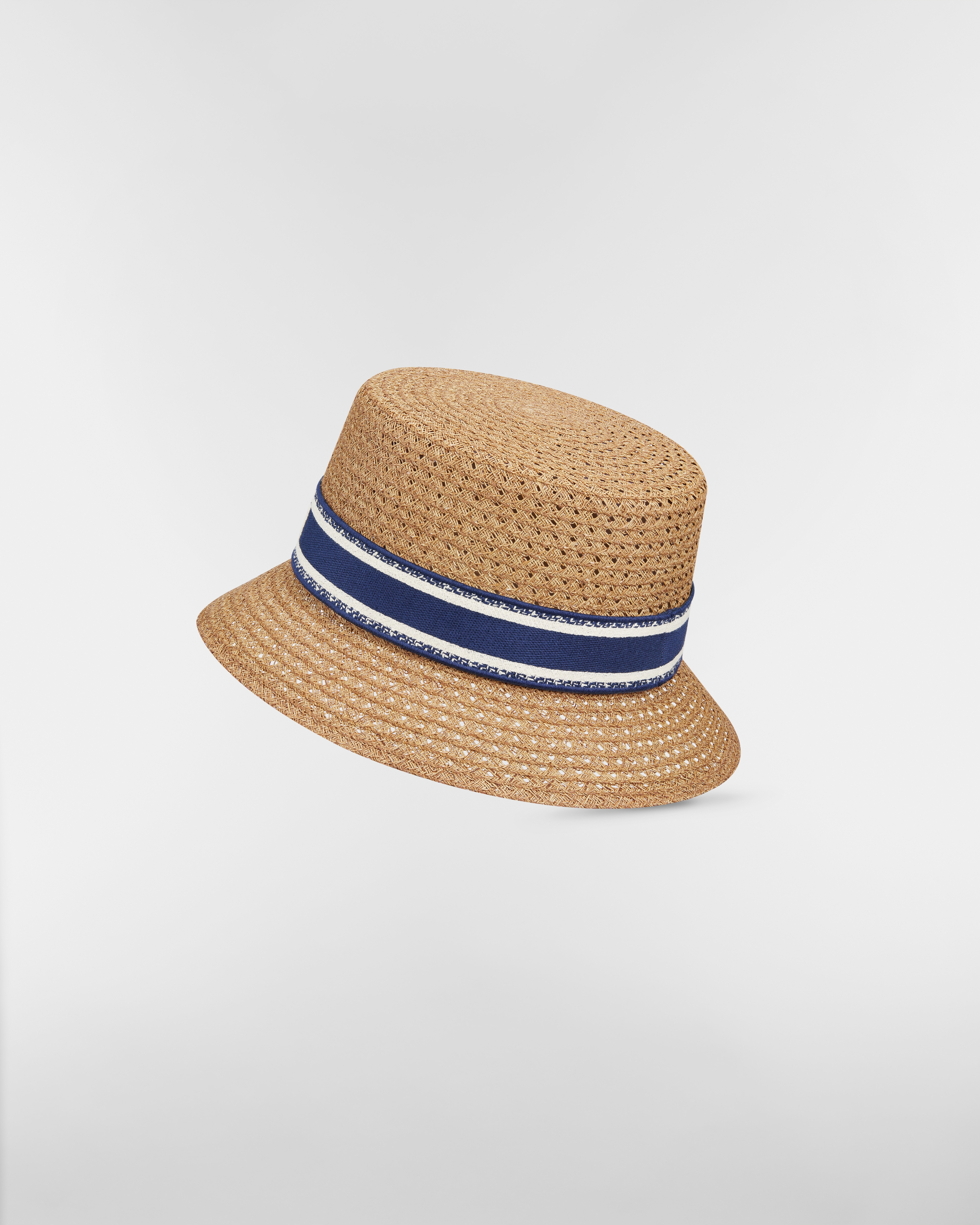 D-Bobby ボブハット ストロー & リボン E05