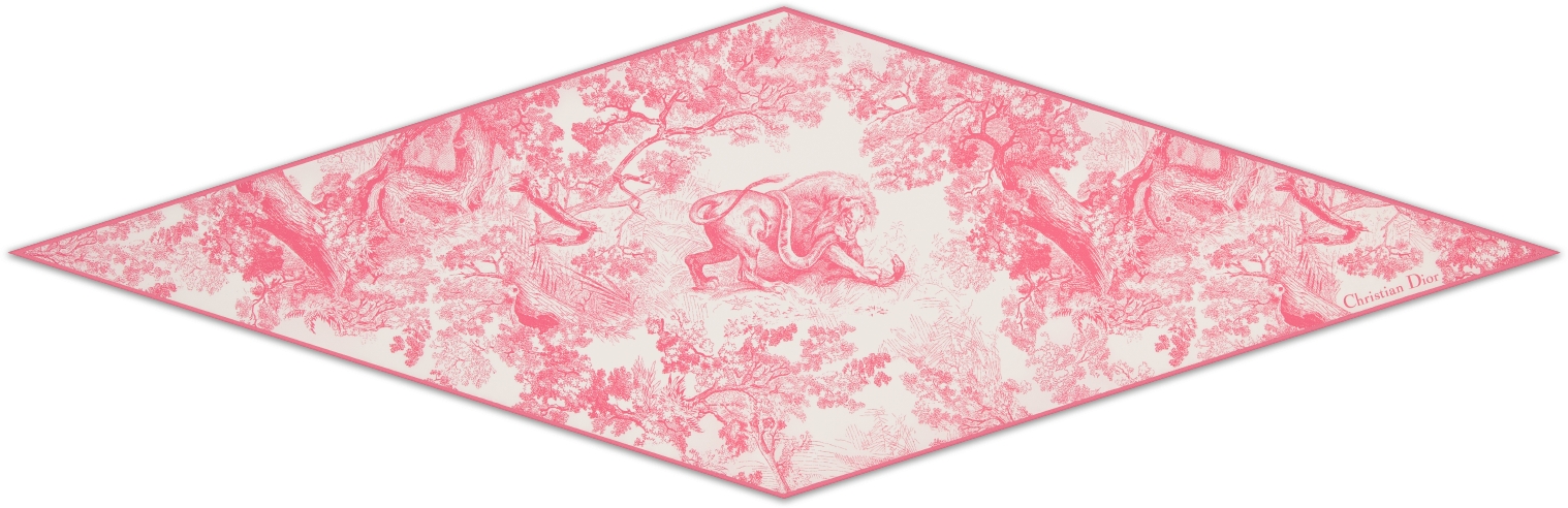 Dioriviera Toile de Jouy Sauvage Dior Diamond White and  