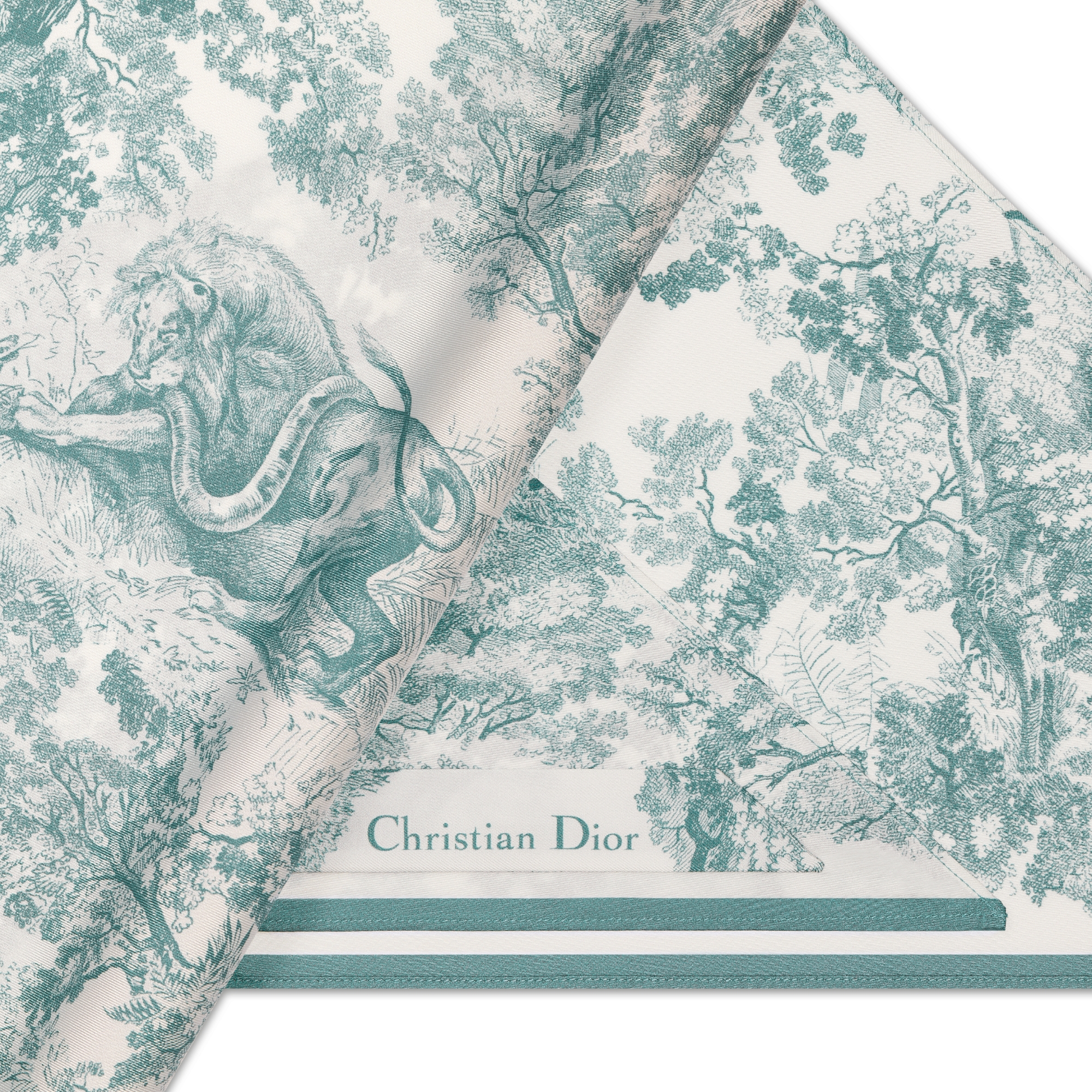 Dioriviera Toile de Jouy Sauvage Dior Silk Top