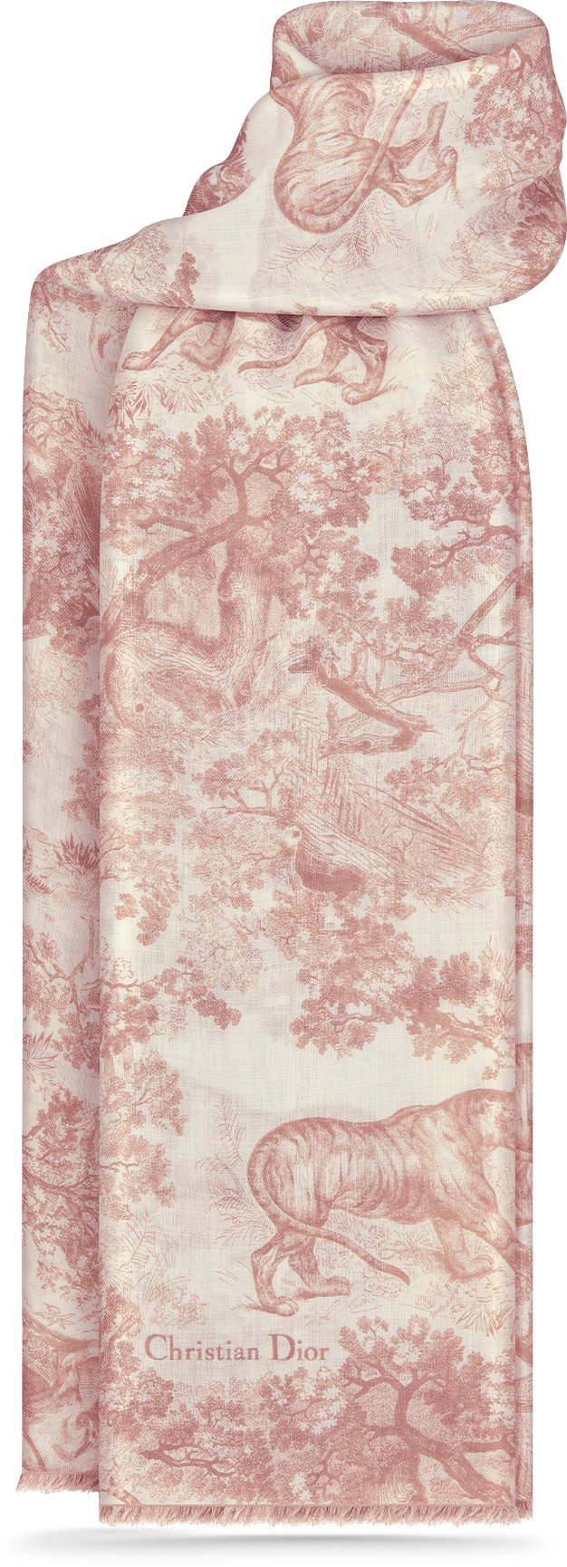 Toile de Jouy Sauvage Stole aria_woman_viewcode_e01