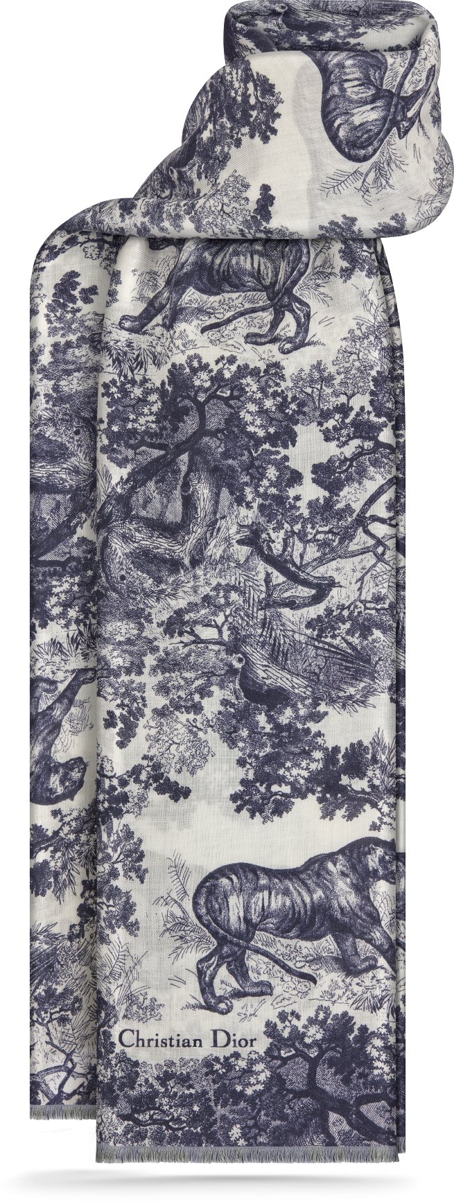 Toile de Jouy Sauvage Stole aria_woman_viewcode_e01