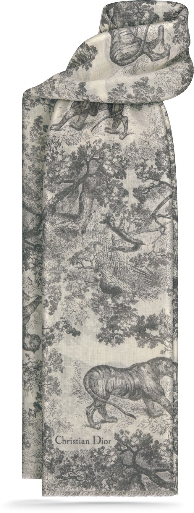 Toile de Jouy Sauvage Stole aria_woman_viewcode_e01