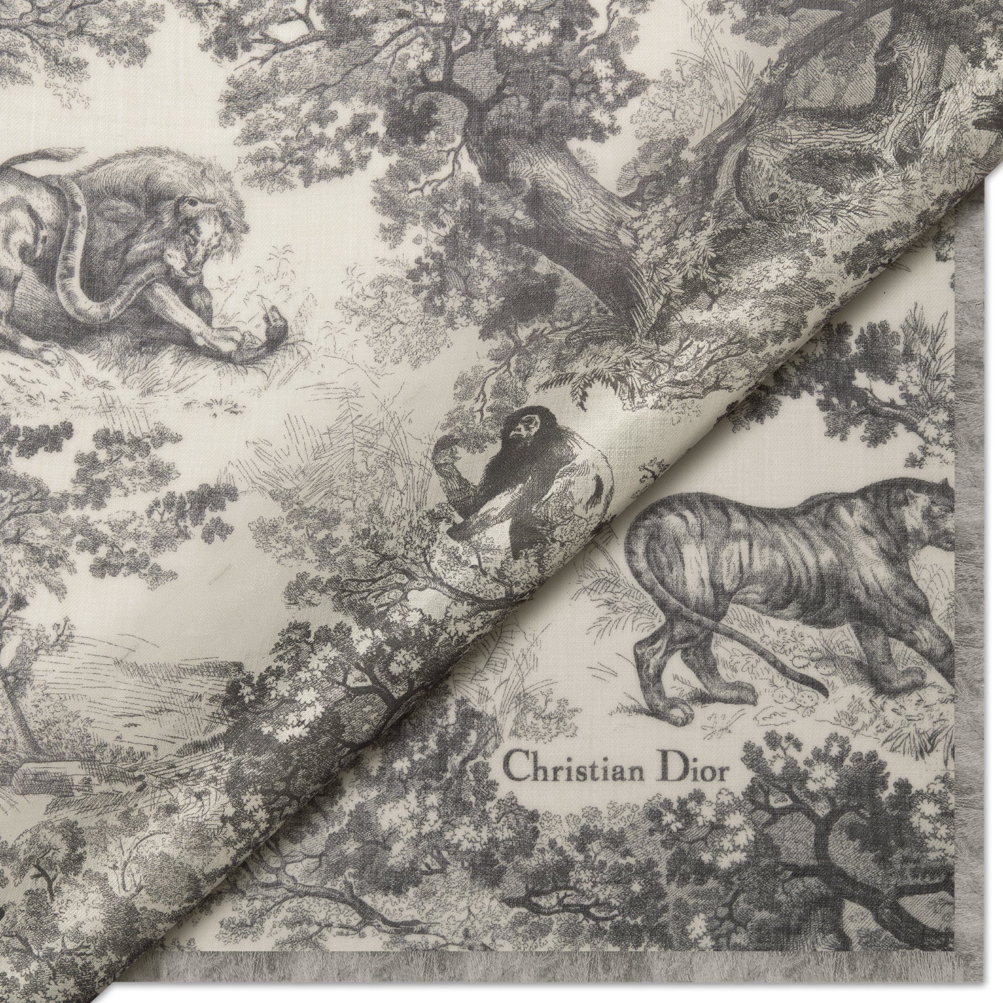 Toile de Jouy Sauvage Stole Detailed view