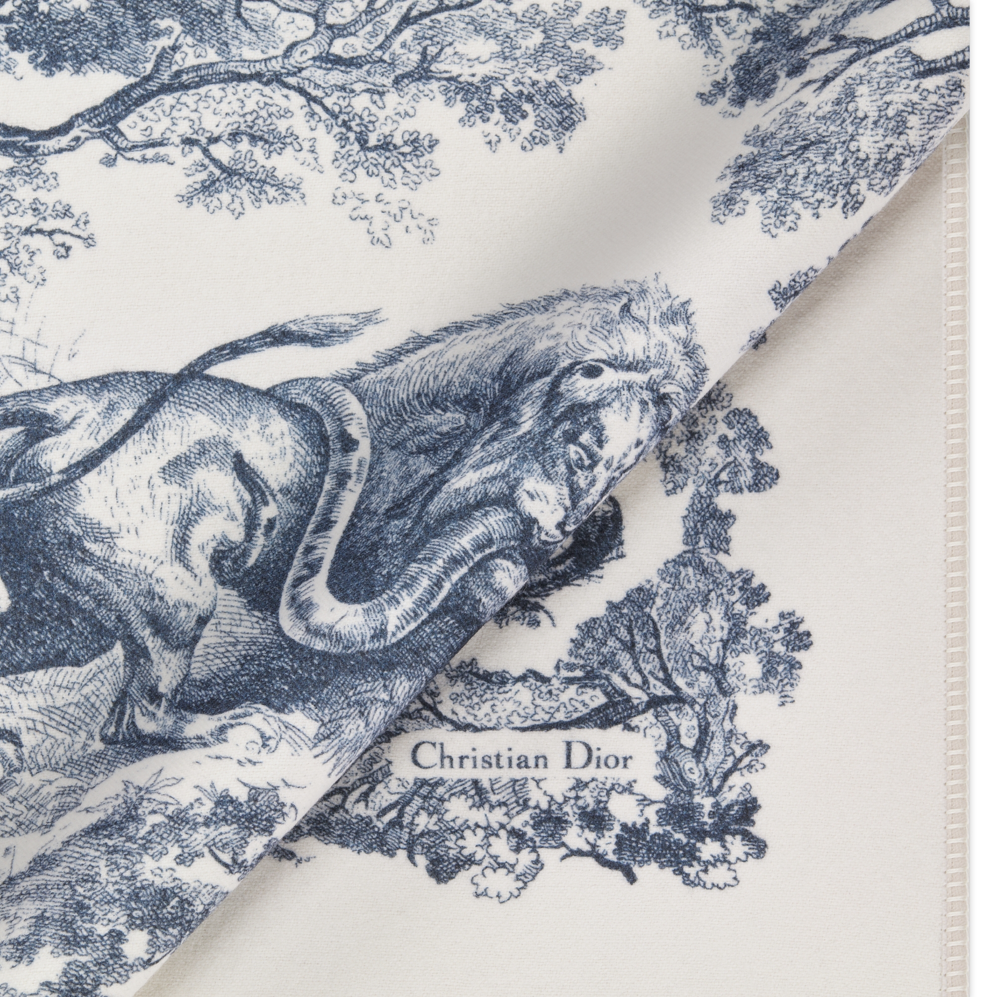 Toile de Jouy Sauvage Blanket