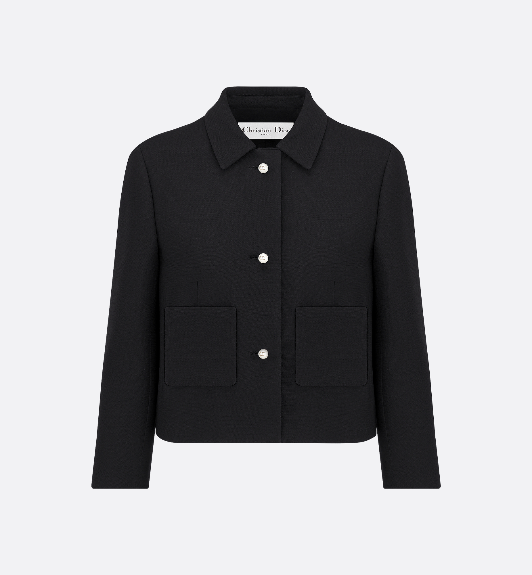 DIOR | クロップド ジャケット ウール & シルク DIOR | クロップド ジャケット ウール & シルク