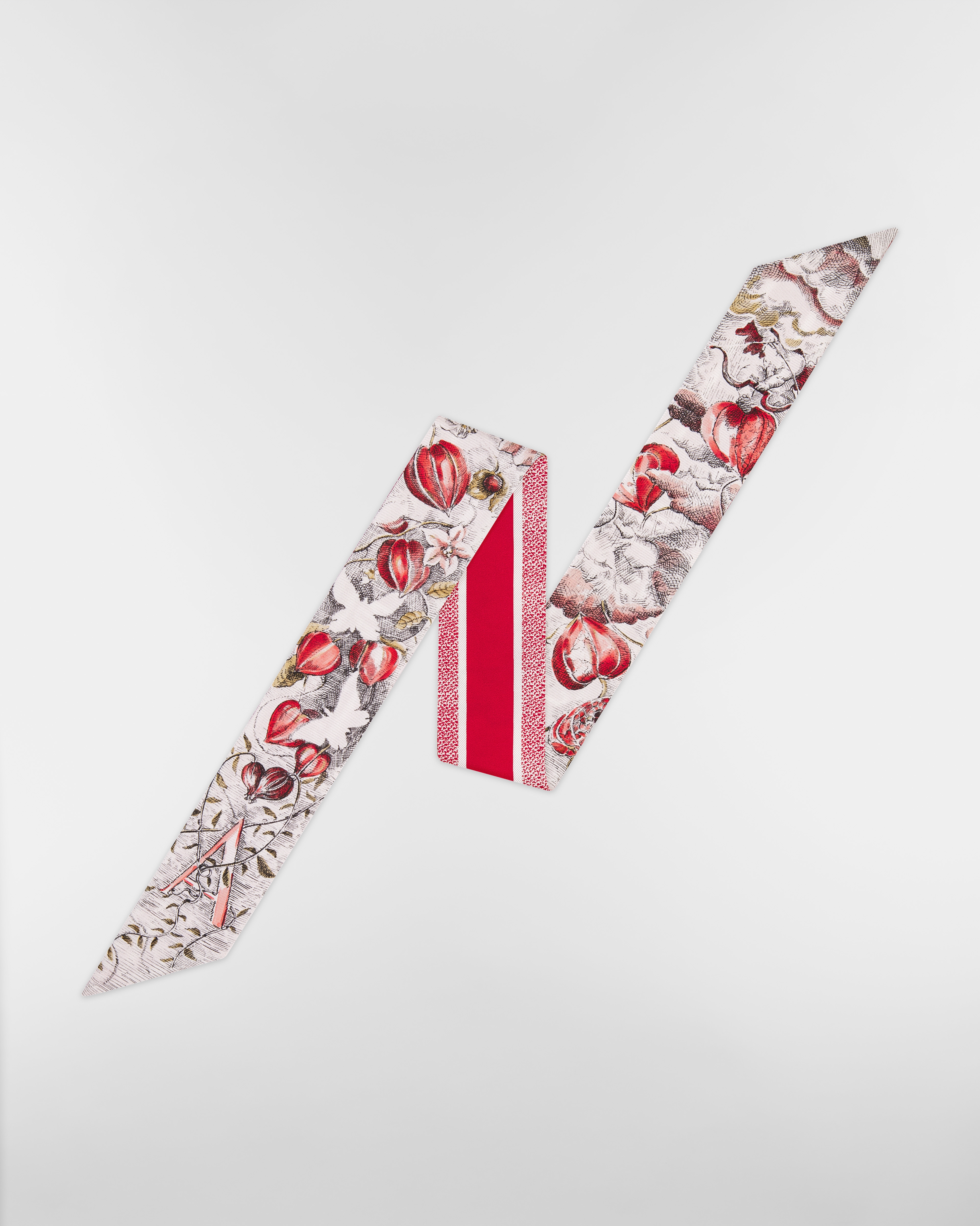 ABCDior ミッツァ スカーフ A Alkékenge - Amour シルクツイル E01