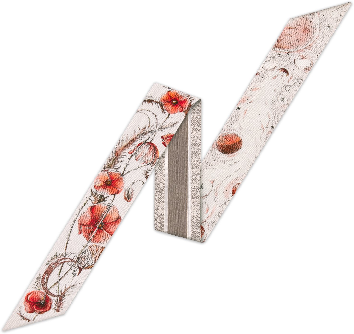 ABCDior C Coquelicot - Comète Mitzah Scarf aria_woman_viewcode_e01