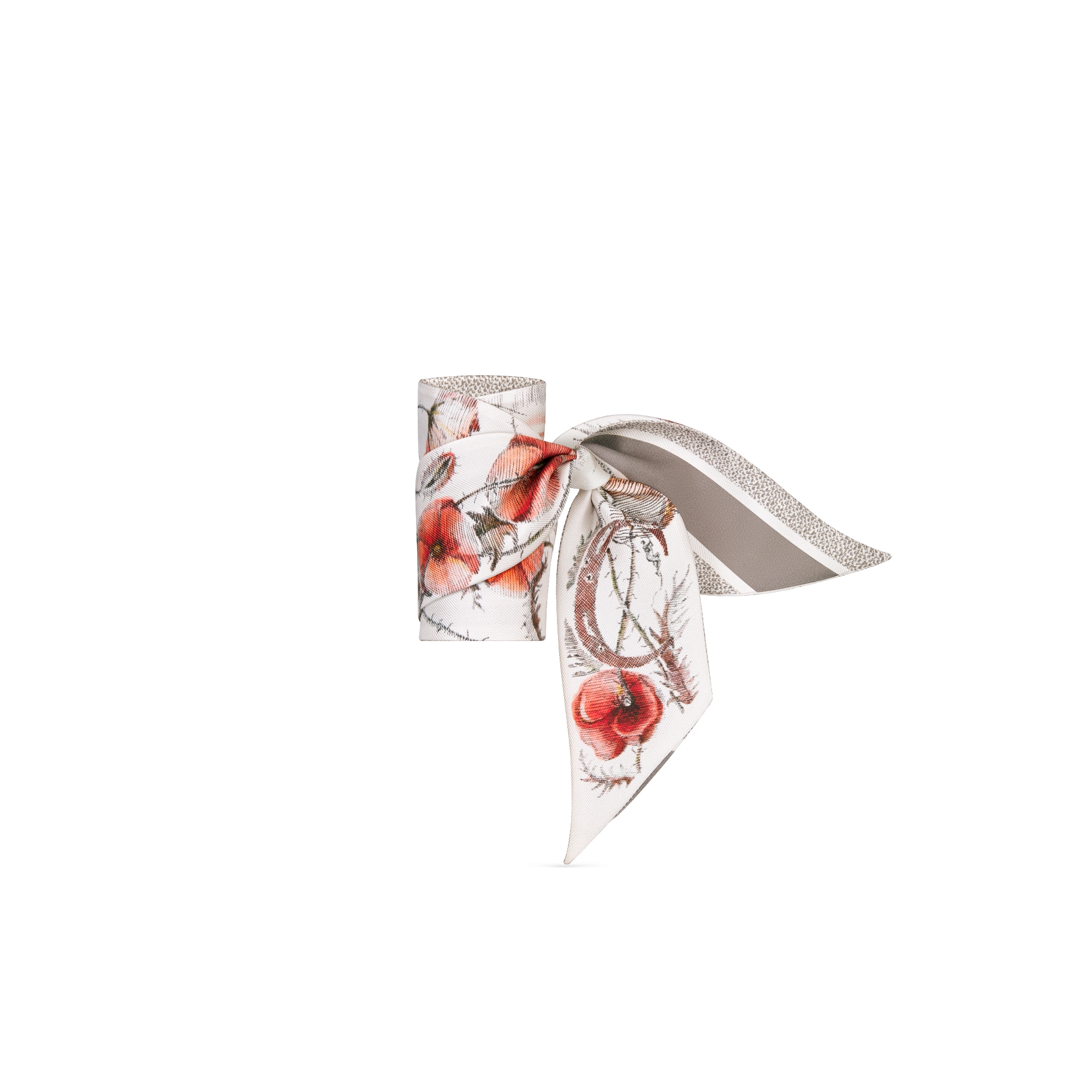 ABCDior C Coquelicot - Comète Mitzah Scarf
