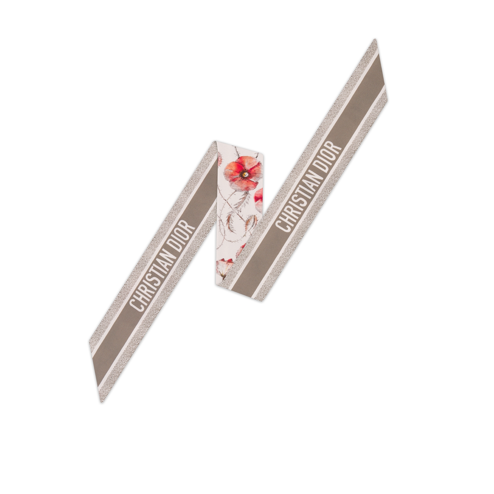 ABCDior C Coquelicot - Comète Mitzah Scarf