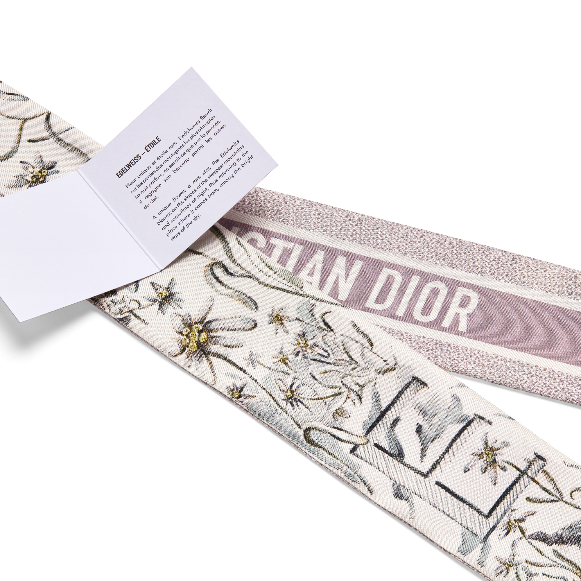 ABCDior E Edelweiss - Étoile Mitzah Scarf