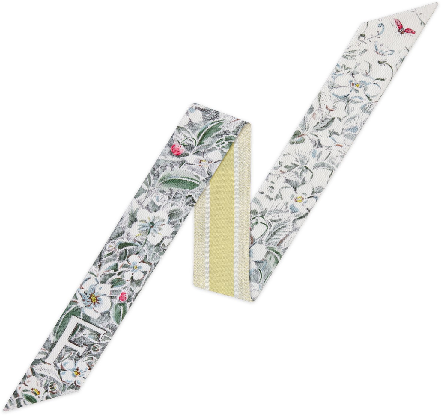 ABCDior F Fraisier des Bois - Fortune Mitzah 絲巾 aria_frontView