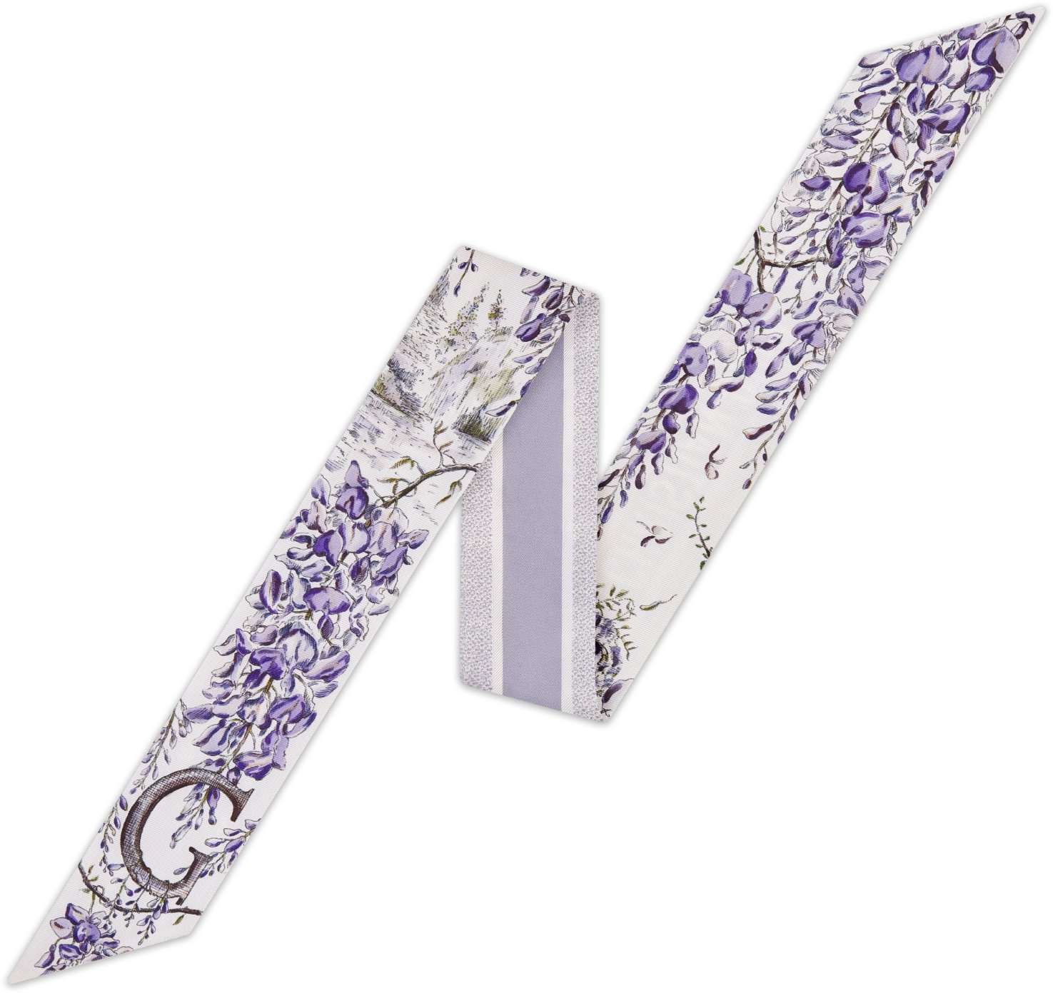 ABCDior G Glycine - Grâce du Printemps Mitzah Scarf aria_woman_viewcode_e01