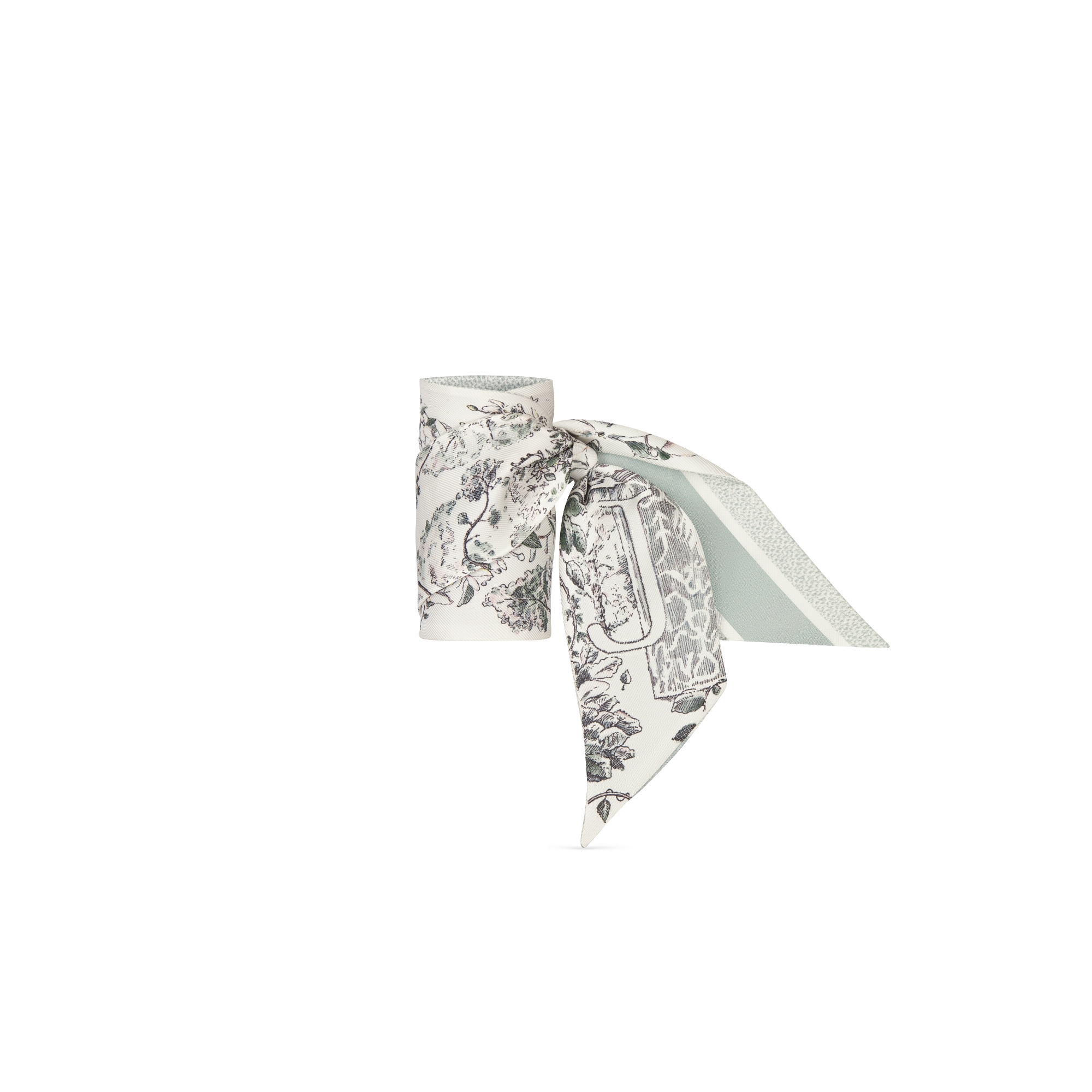 ABCDior J Jasmin - Jardin Blanc Mitzah Scarf