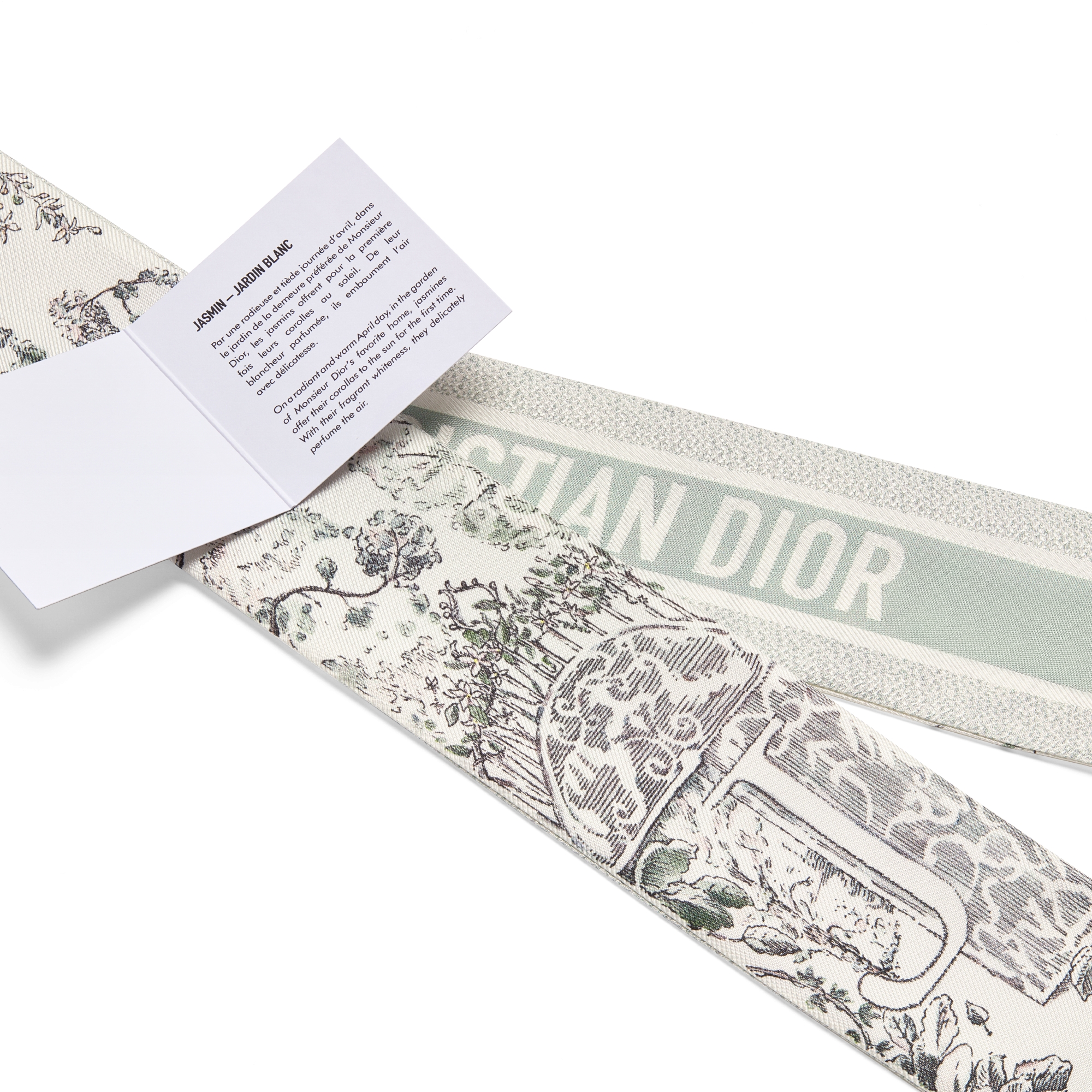 ABCDior J Jasmin - Jardin Blanc Mitzah Scarf