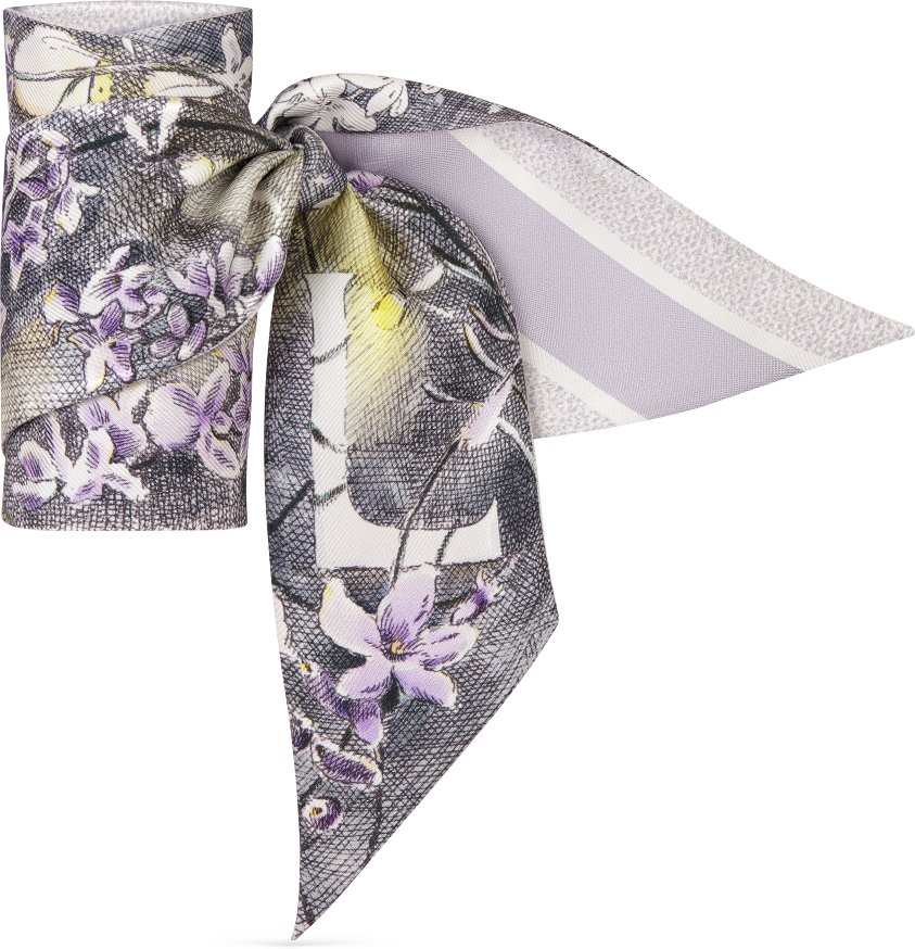 ABCDior L Lavande - Lumière Mitzah 絲巾 aria_threeQuarterClosedView
