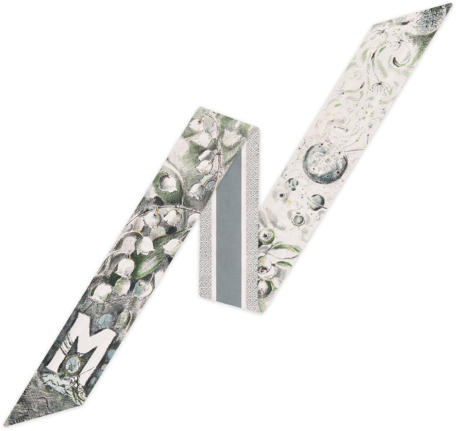 ABCDior M Muguet - Merveille Mitzah Scarf aria_woman_viewcode_e01