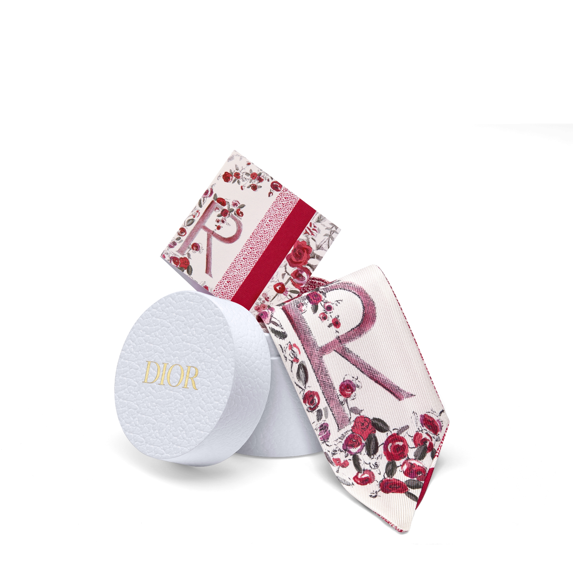 ABCDior R Rose - Romantique Mitzah Scarf