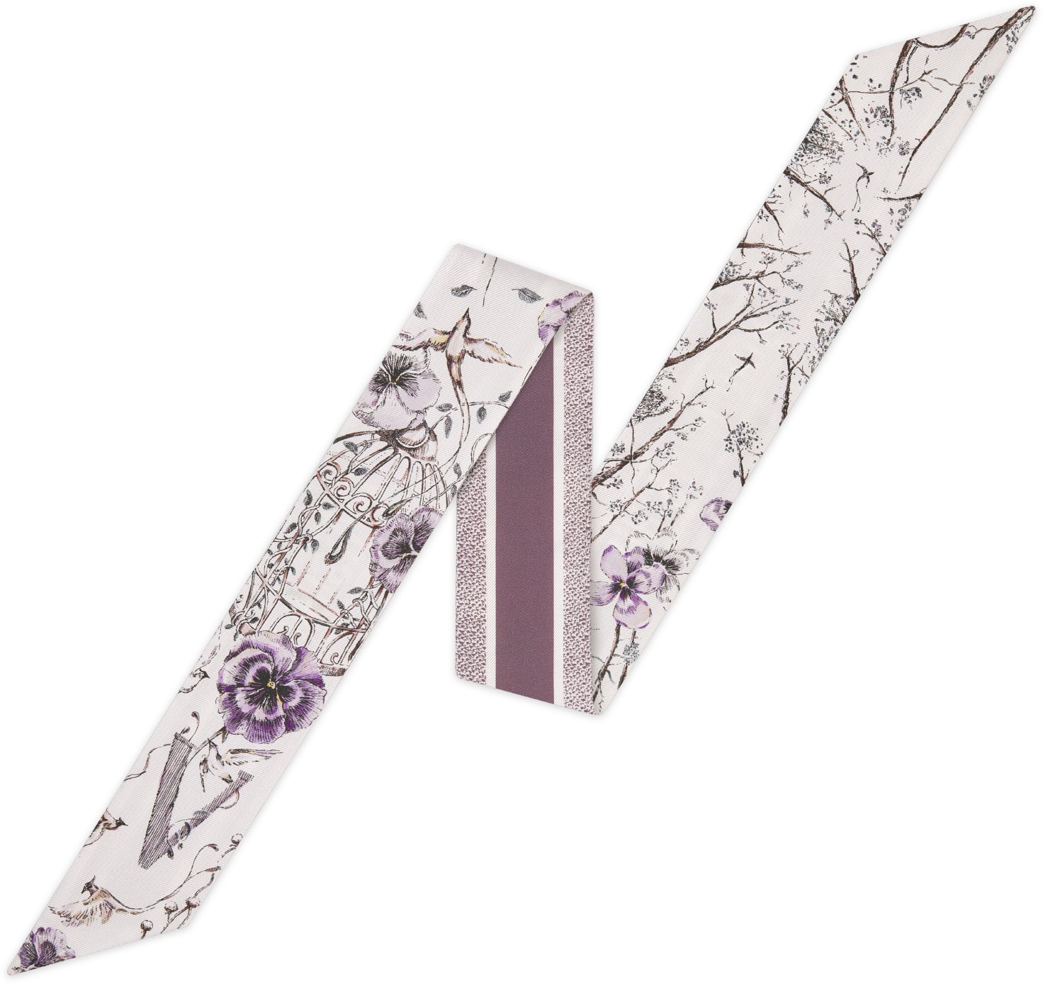 ABCDior V Violette - Voler Mitzah Scarf aria_woman_viewcode_e01