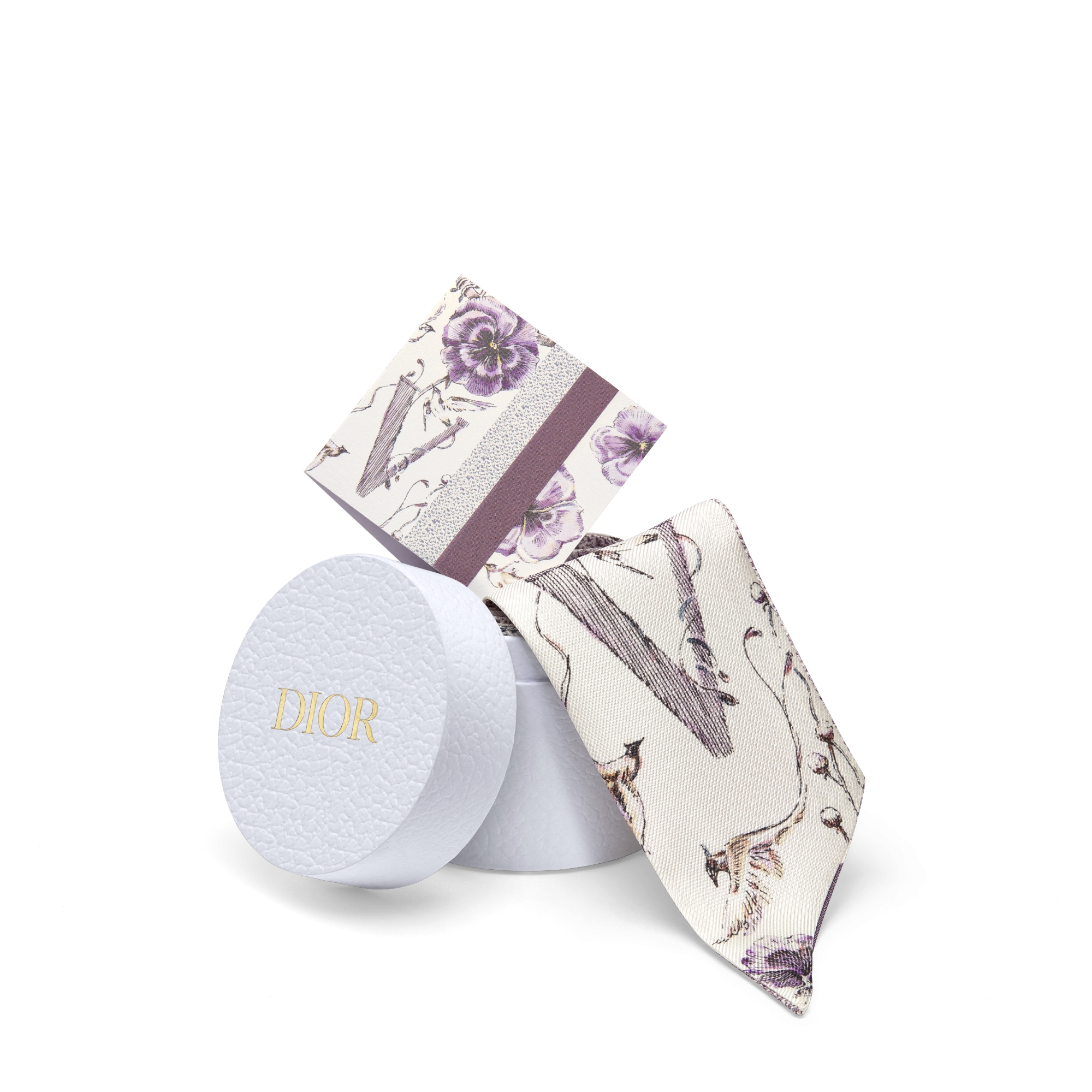 ABCDior V Violette - Voler Mitzah Scarf