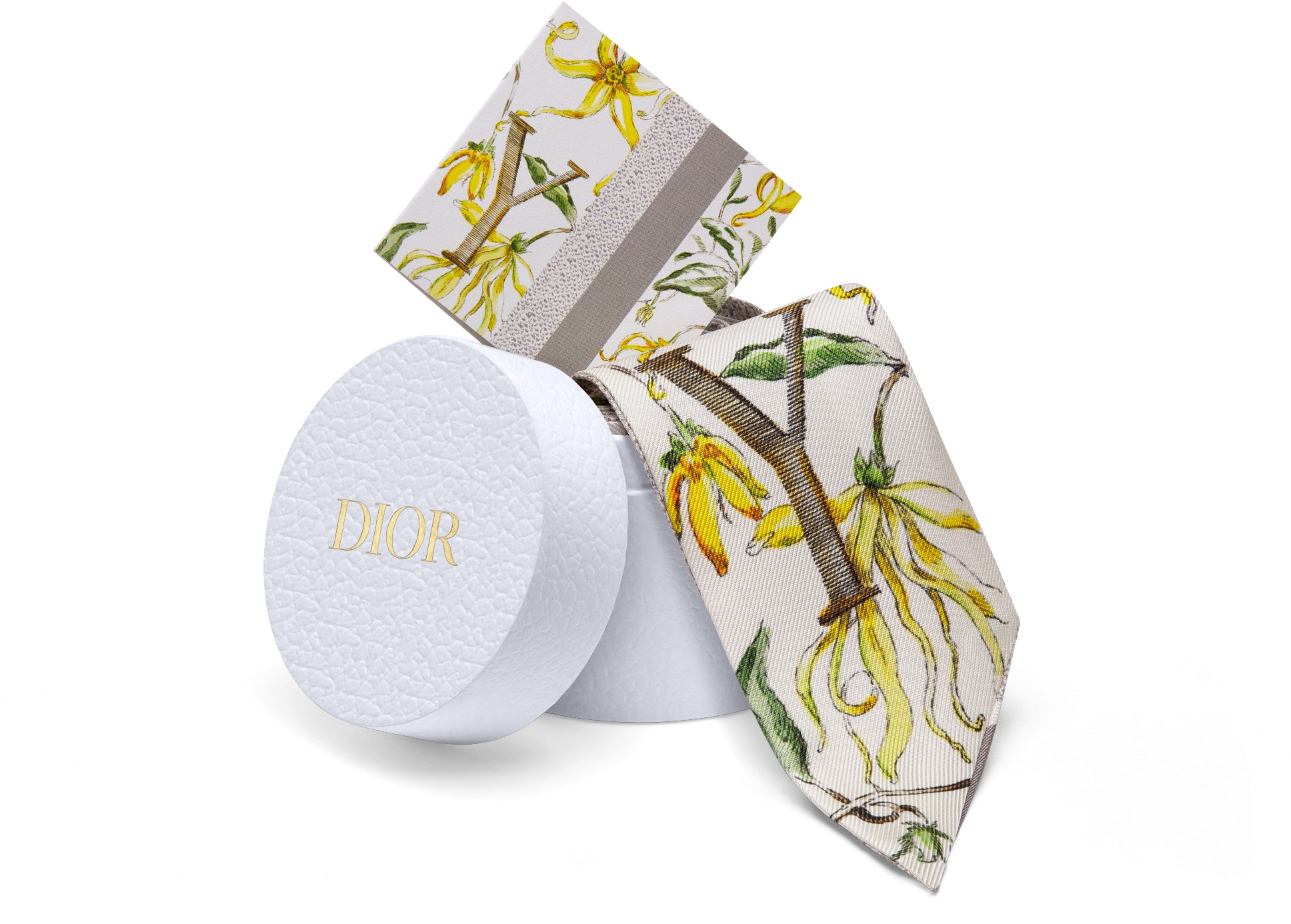 DIOR | ABCDior ミッツァ スカーフ Y Ylang-Ylang - Yeux シルクツイル