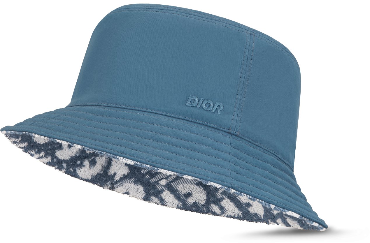DIOR | DIOR AND PARLEY リバーシブル ボブハット ディオール オブリーク コットンブレンド