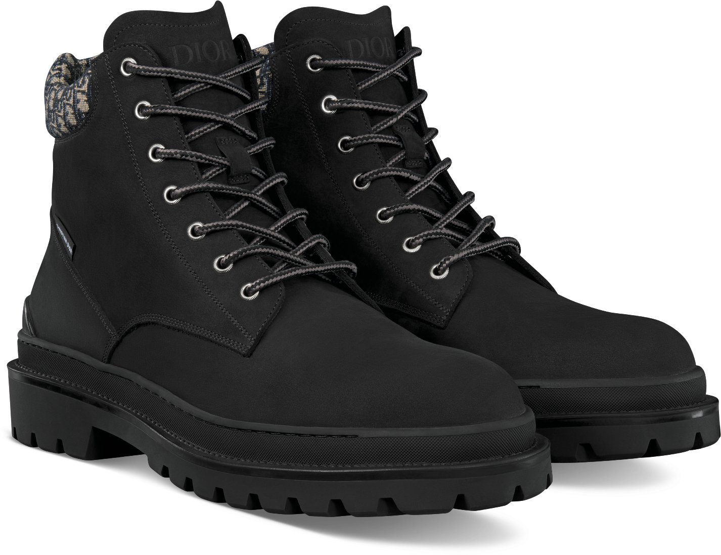 Dior Explorer Ankle Boot Black Nubuck | DIOR