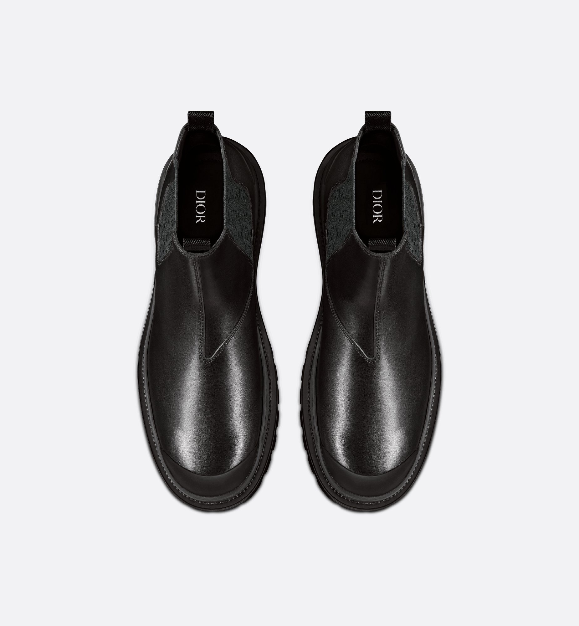 Dior Explorer Chelsea Boot Black Smooth Calfskin and Dior Dior Explorer Chelsea Boot Black Smooth Calfskin and Dior