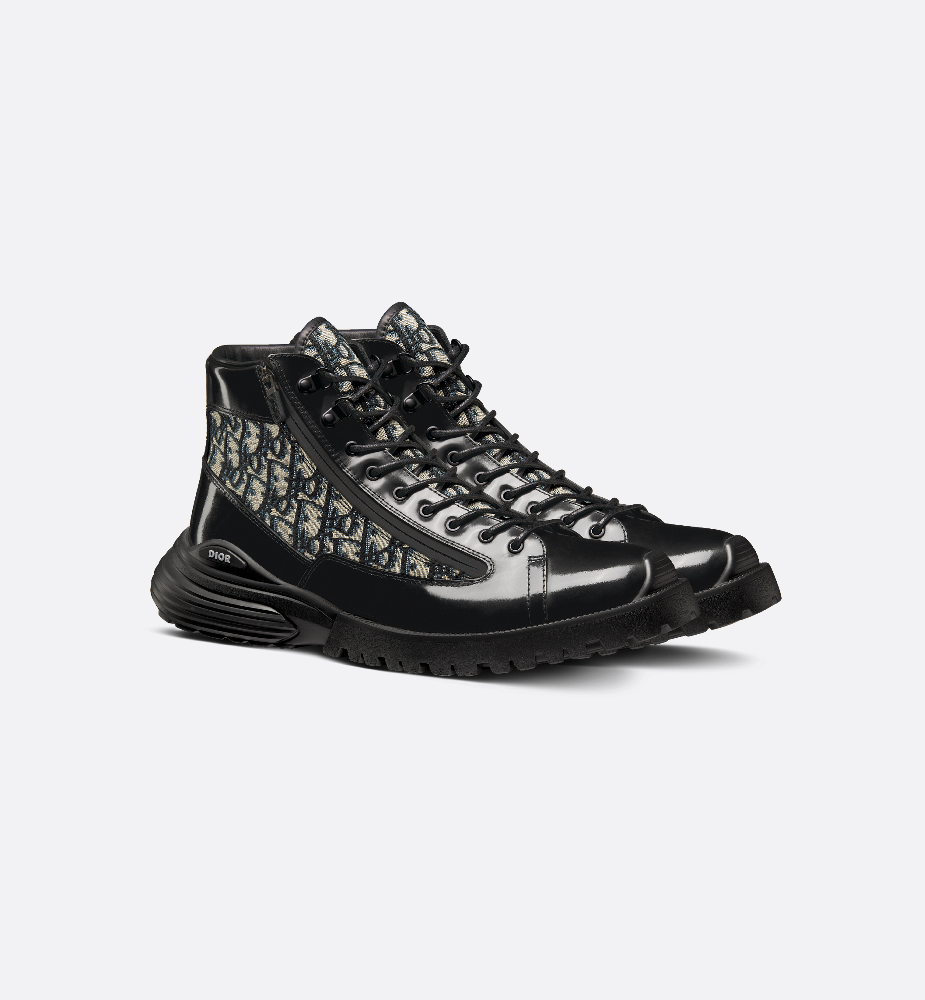 DIOR | Dior Combat ショートブーツ ポリッシュド カーフスキン DIOR | Dior Combat ショートブーツ ポリッシュド カーフスキン