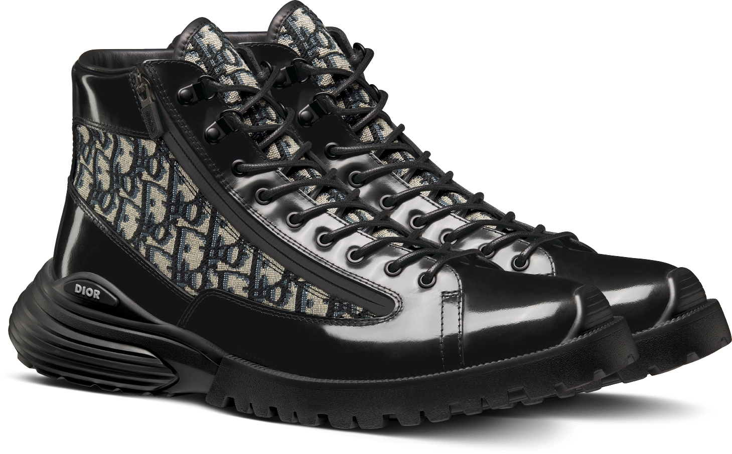 Christian dior combat boots best sale