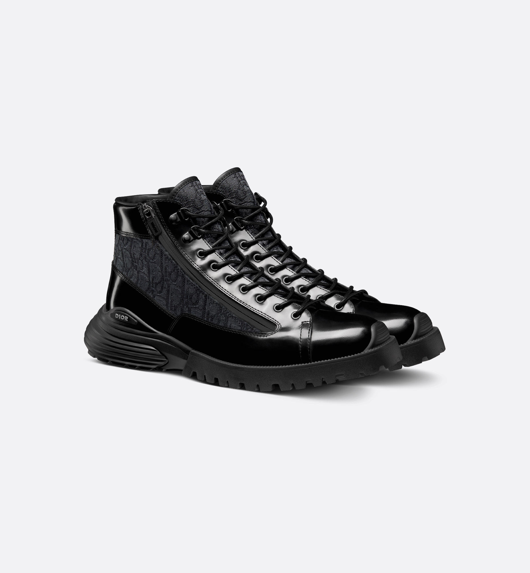 DIOR | Dior Combat ショートブーツ ポリッシュド カーフスキン DIOR | Dior Combat ショートブーツ ポリッシュド カーフスキン
