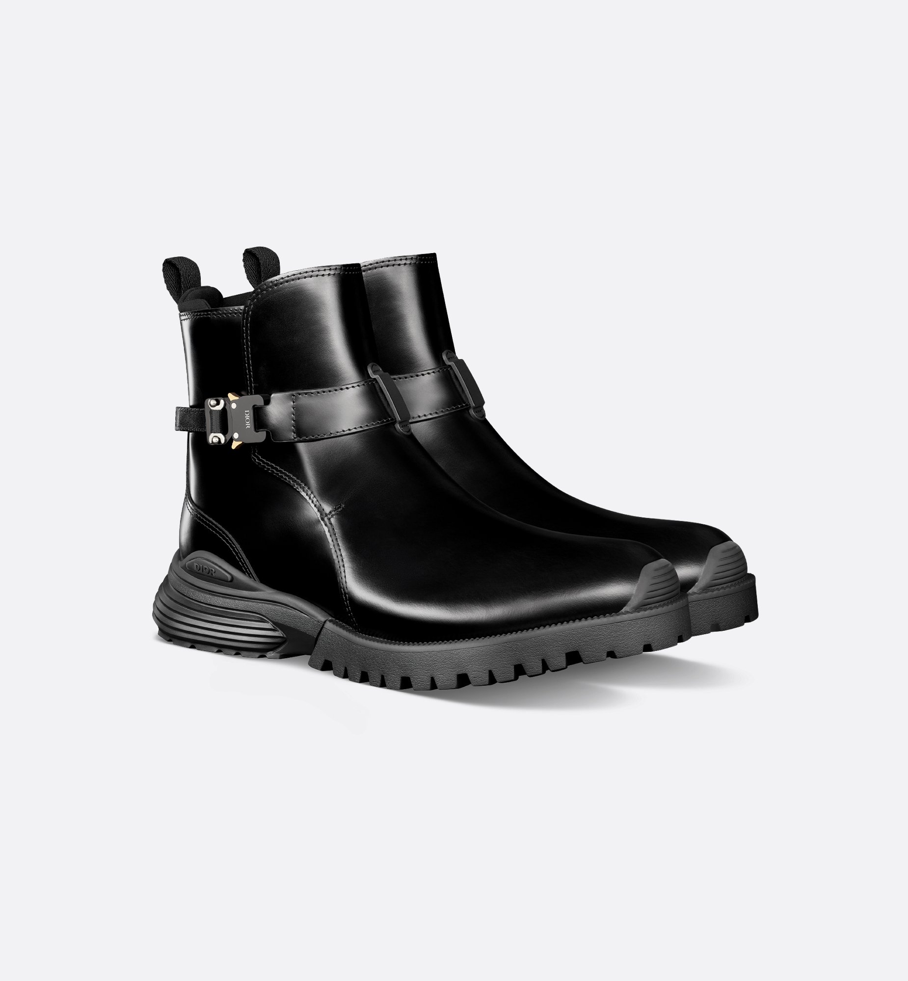 DIOR | Dior Combat ジョッパーブーツ ポリッシュド カーフスキン DIOR | Dior Combat ジョッパーブーツ ポリッシュド カーフスキン