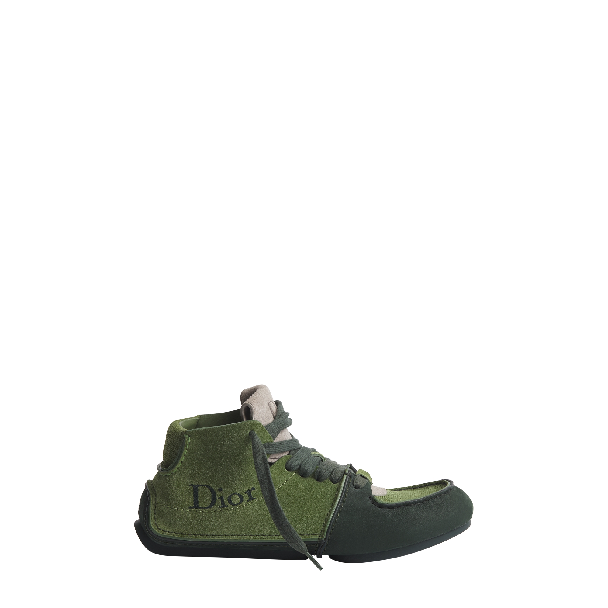  Green Nubuck and Green Suede Calfskin