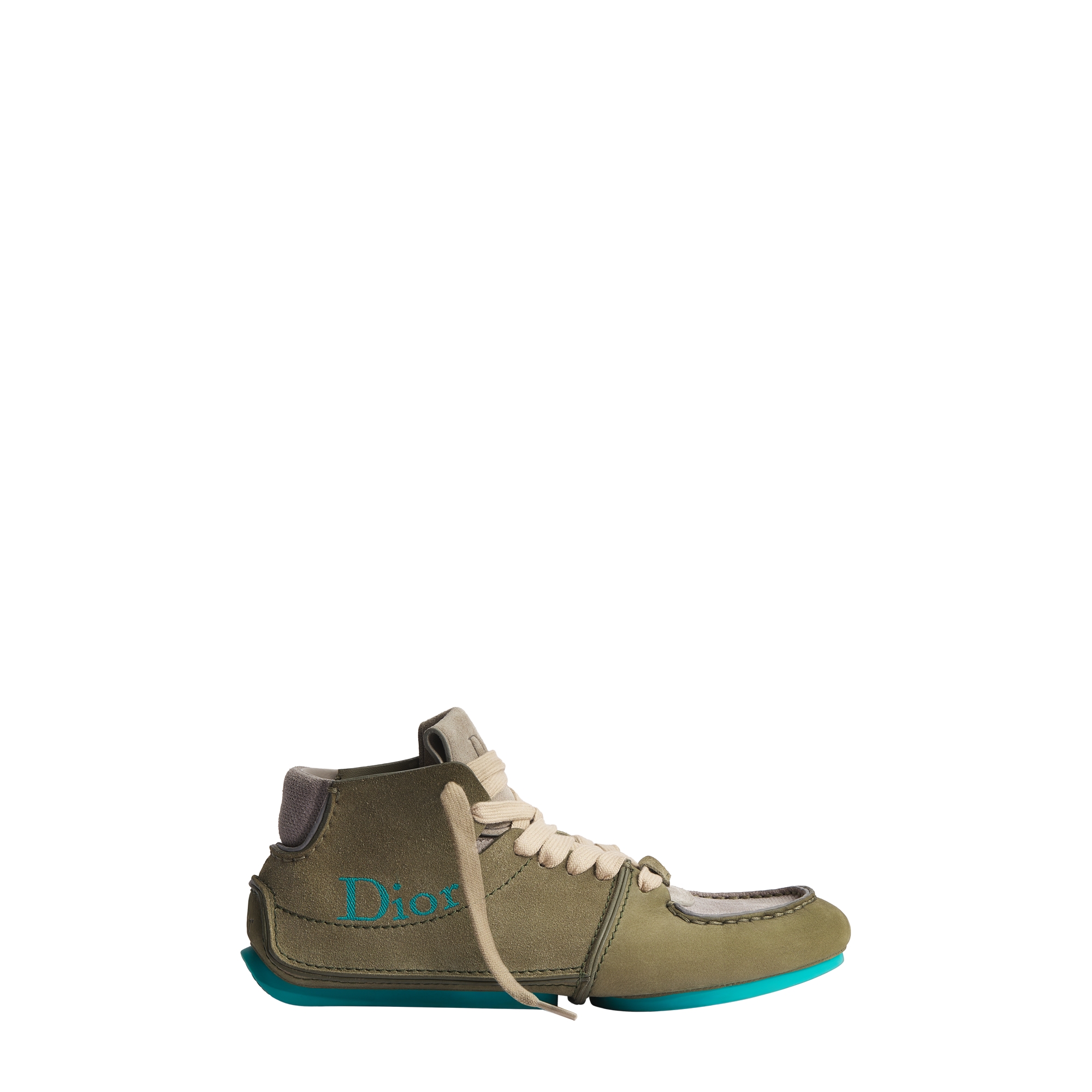  Khaki Nubuck with Khaki and Trianon Gray Suede Calfskin