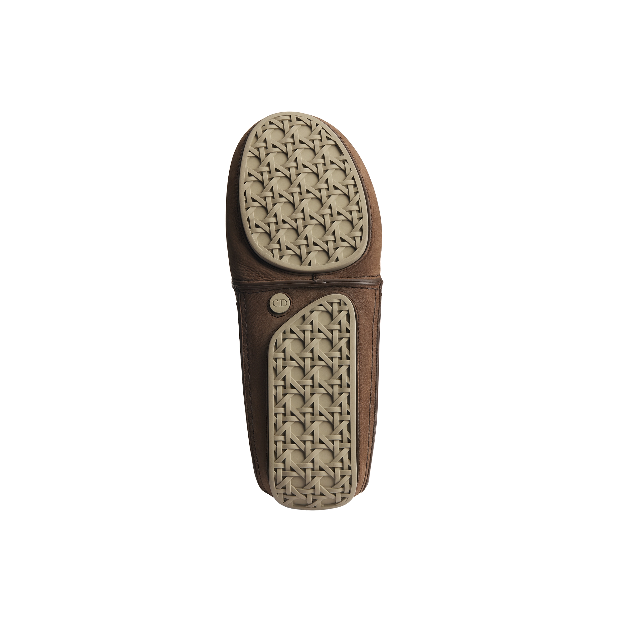 Dior Roadie Lace-Up Boot Brown Nubuck with Brown and Beige Suede E10