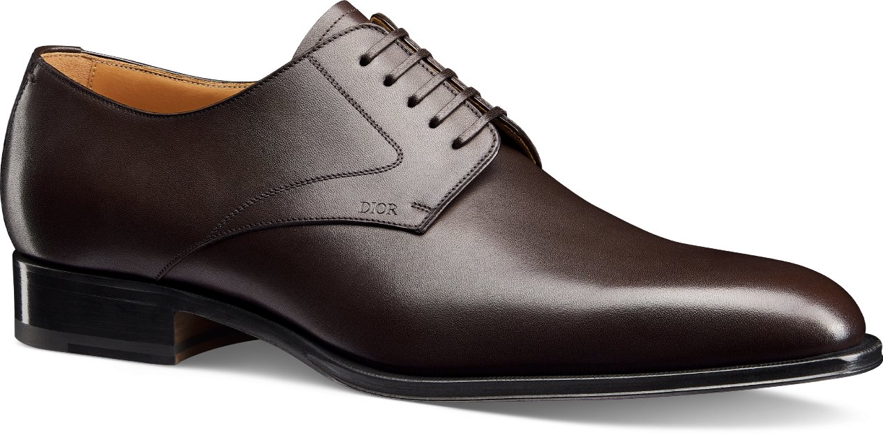 Dior Timeless Derby Shoe Three quarter closed view