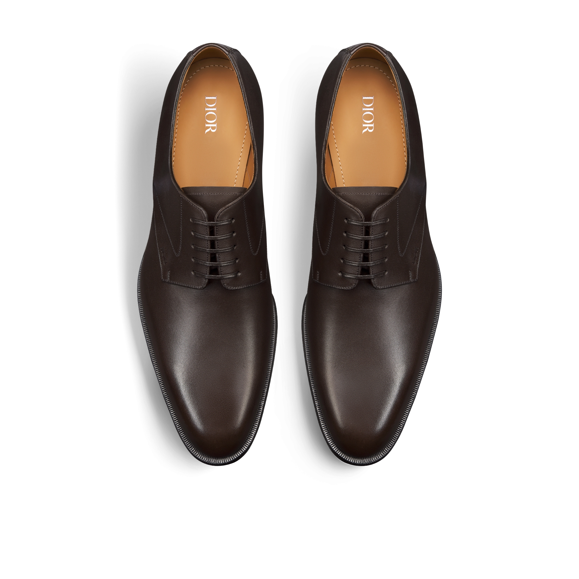 Dior Timeless Derby Shoe Deep Brown Smooth Calfskin E06
