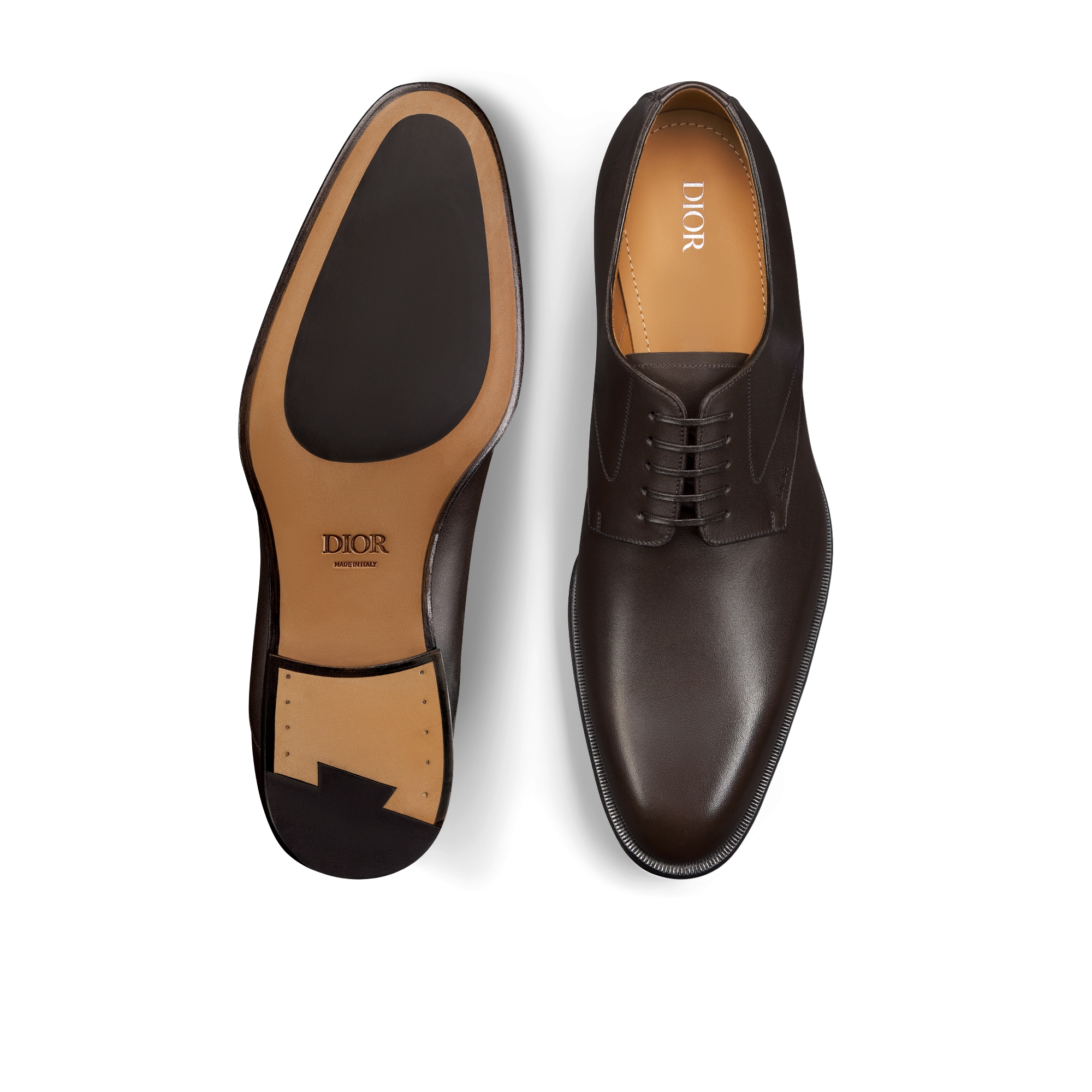 Dior Timeless Derby Shoe Deep Brown Smooth Calfskin E07