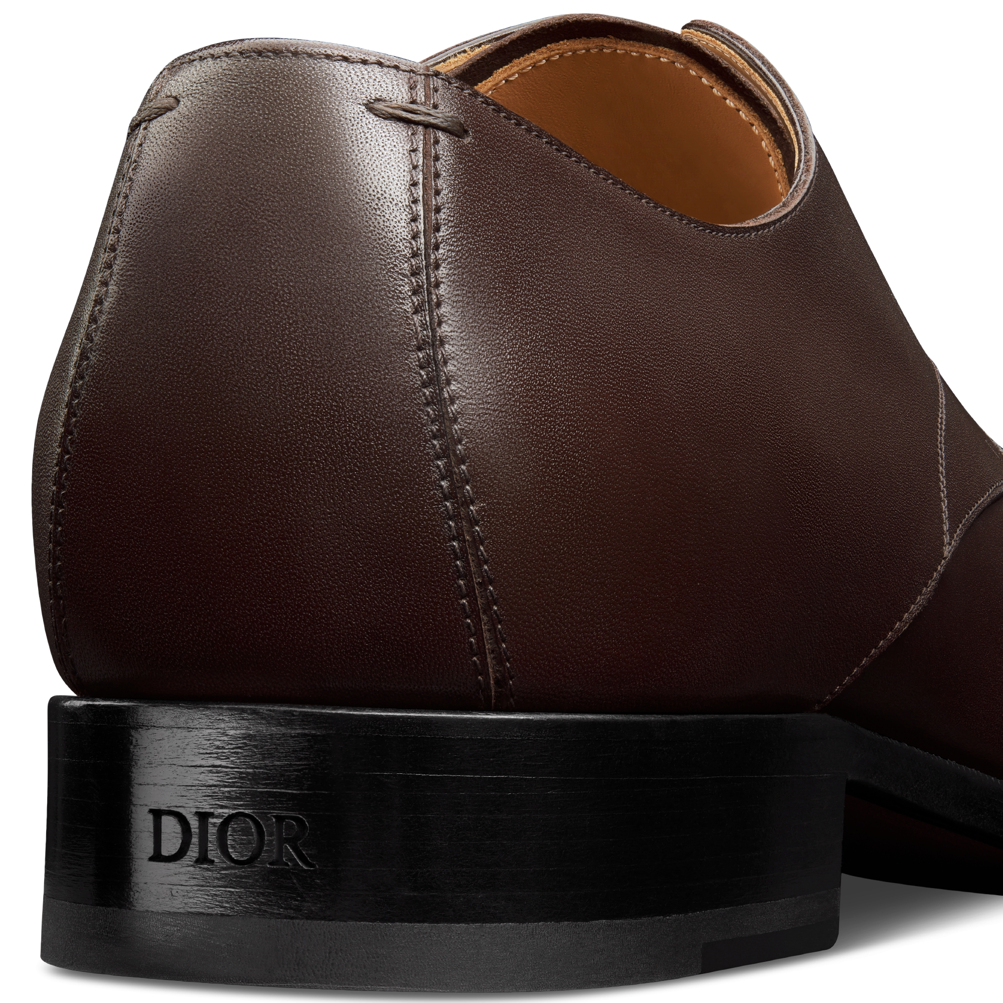 Dior Timeless Derby Shoe Deep Brown Smooth Calfskin E09