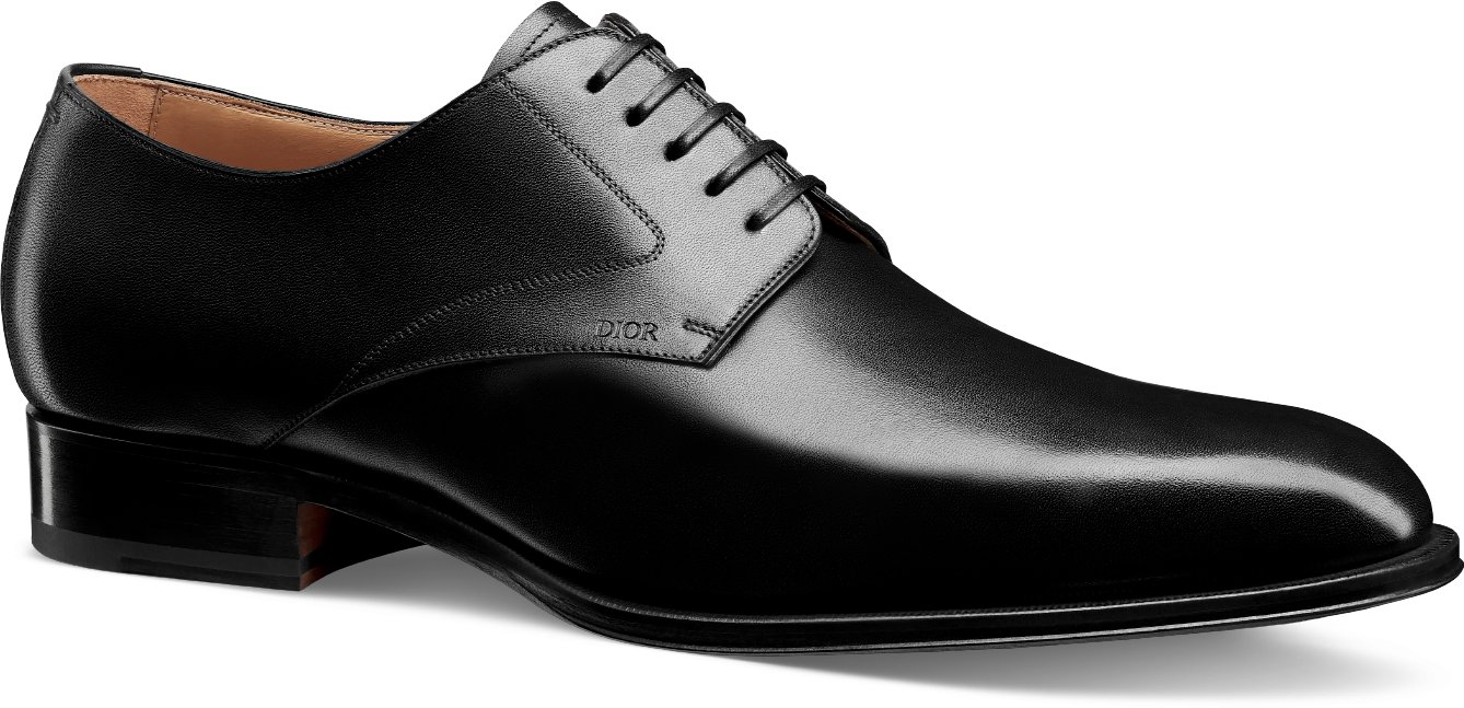 Dior Timeless Derby Shoe Three quarter closed view