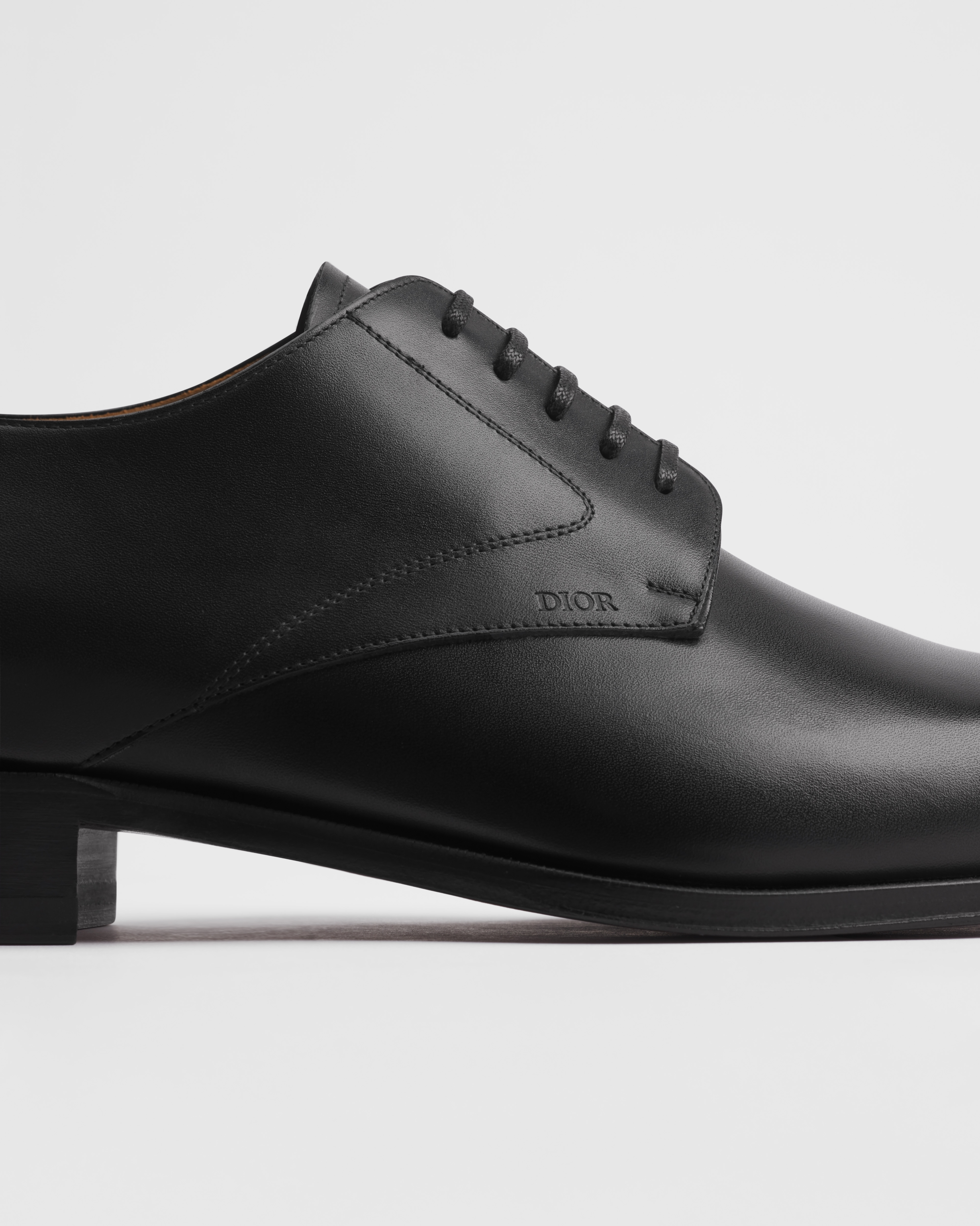 Dior Timeless Derby Shoe Black Smooth Calfskin E11