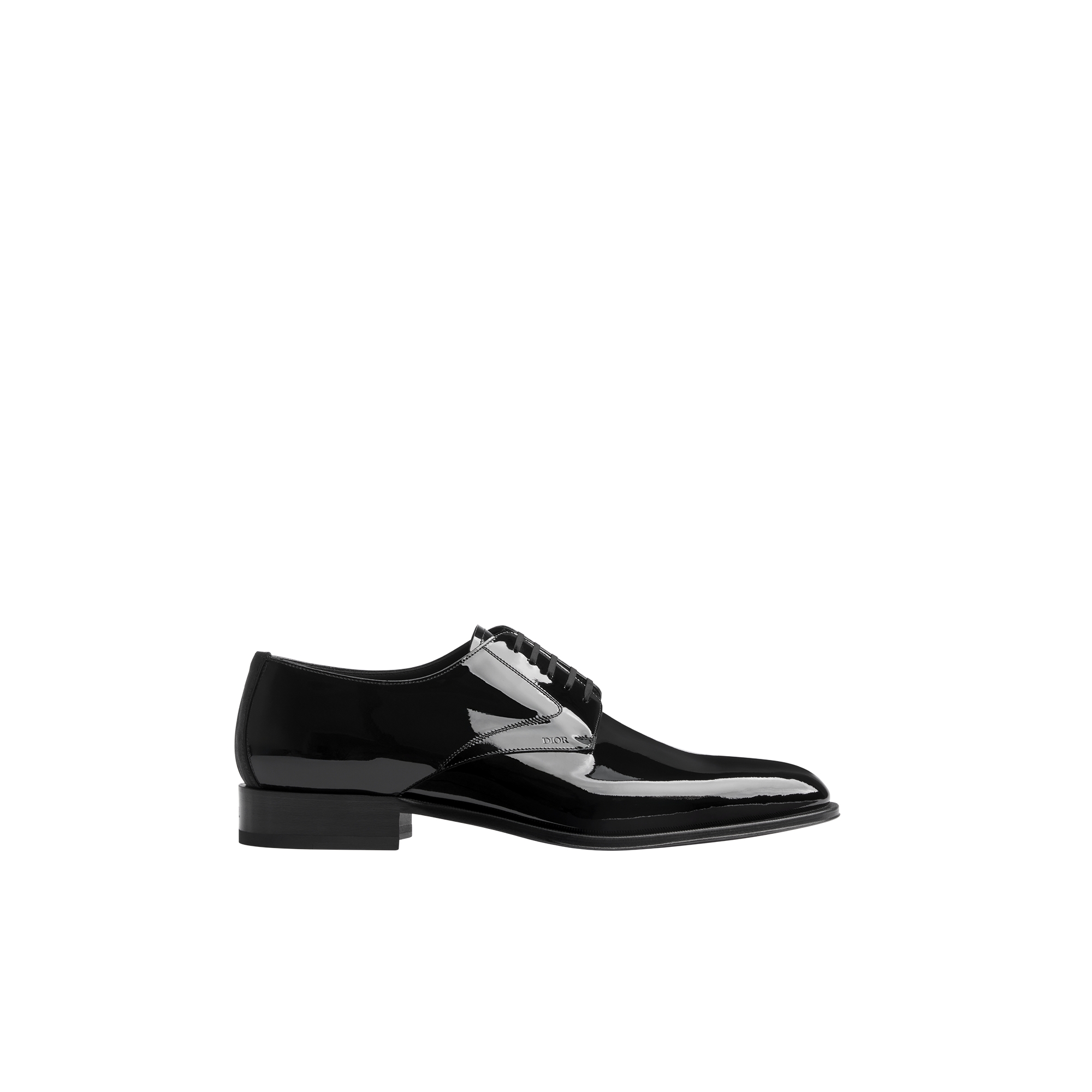 Dior Timeless Derby Shoe Black Patent Calfskin E02