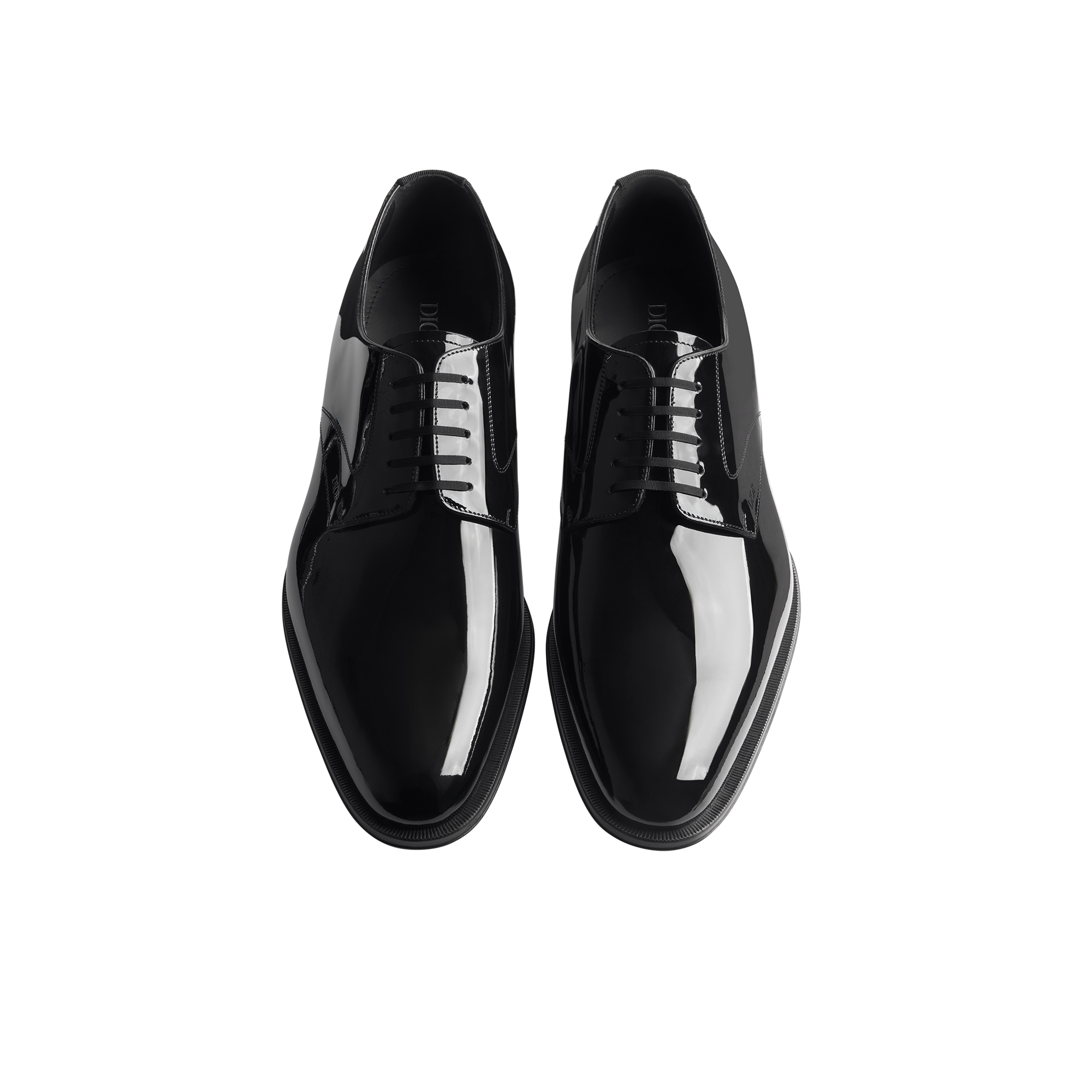 Dior Timeless Derby Shoe Black Patent Calfskin E06