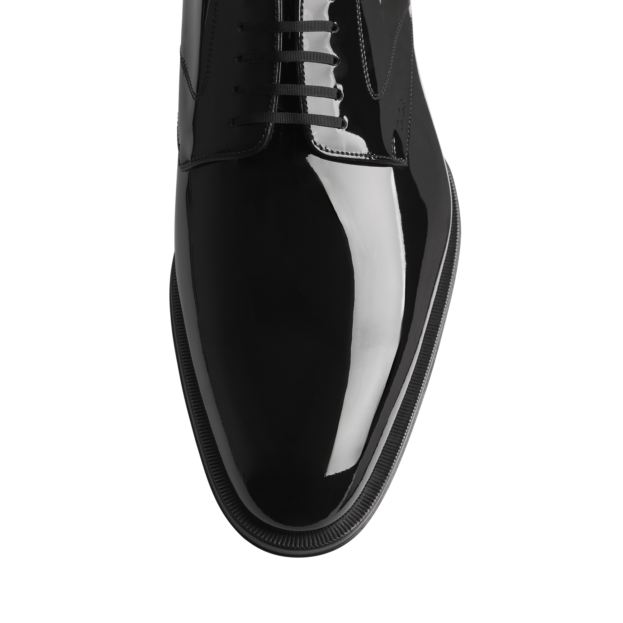 Dior Timeless Derby Shoe Black Patent Calfskin E10