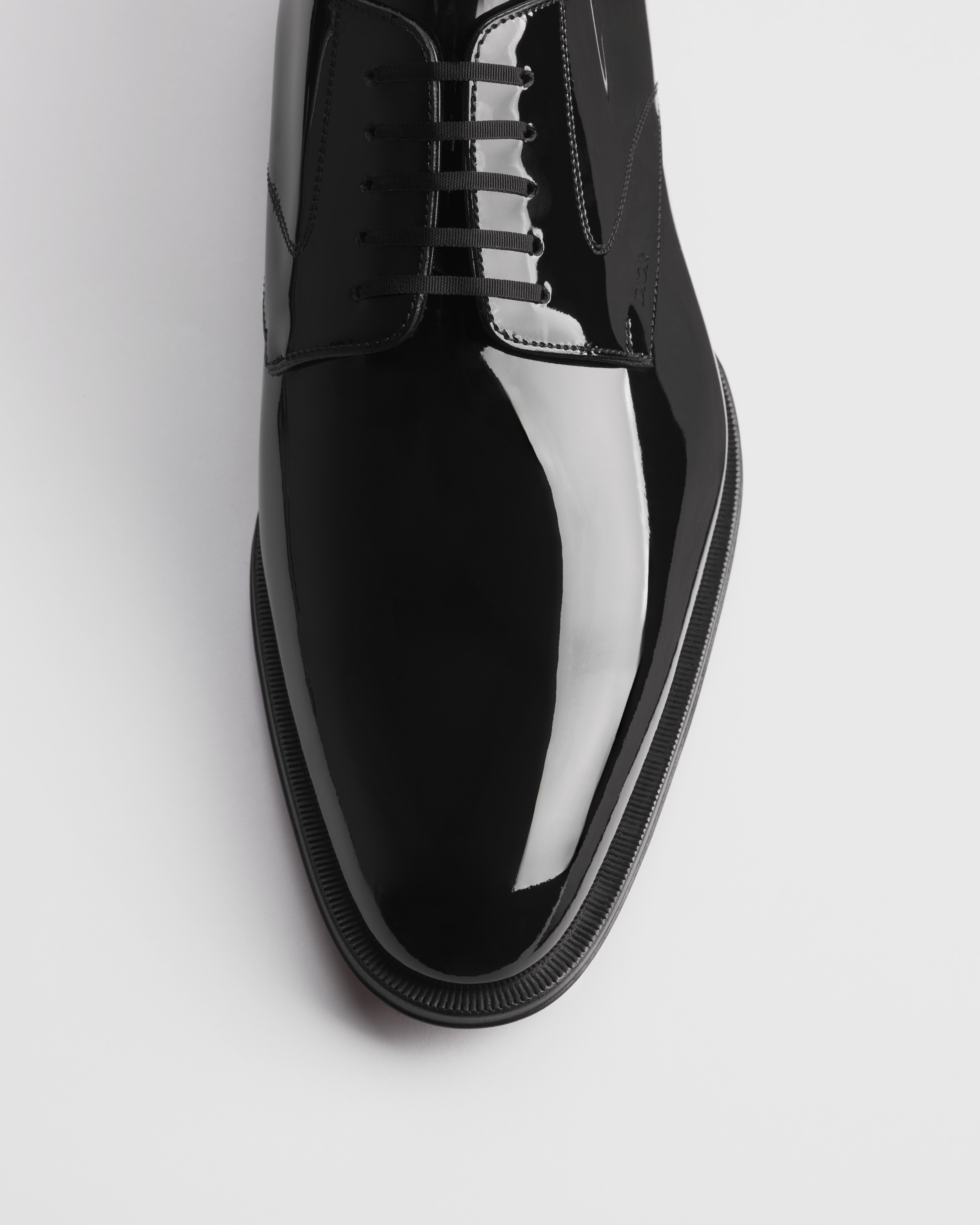 Dior Timeless Derby Shoe Black Patent Calfskin E10