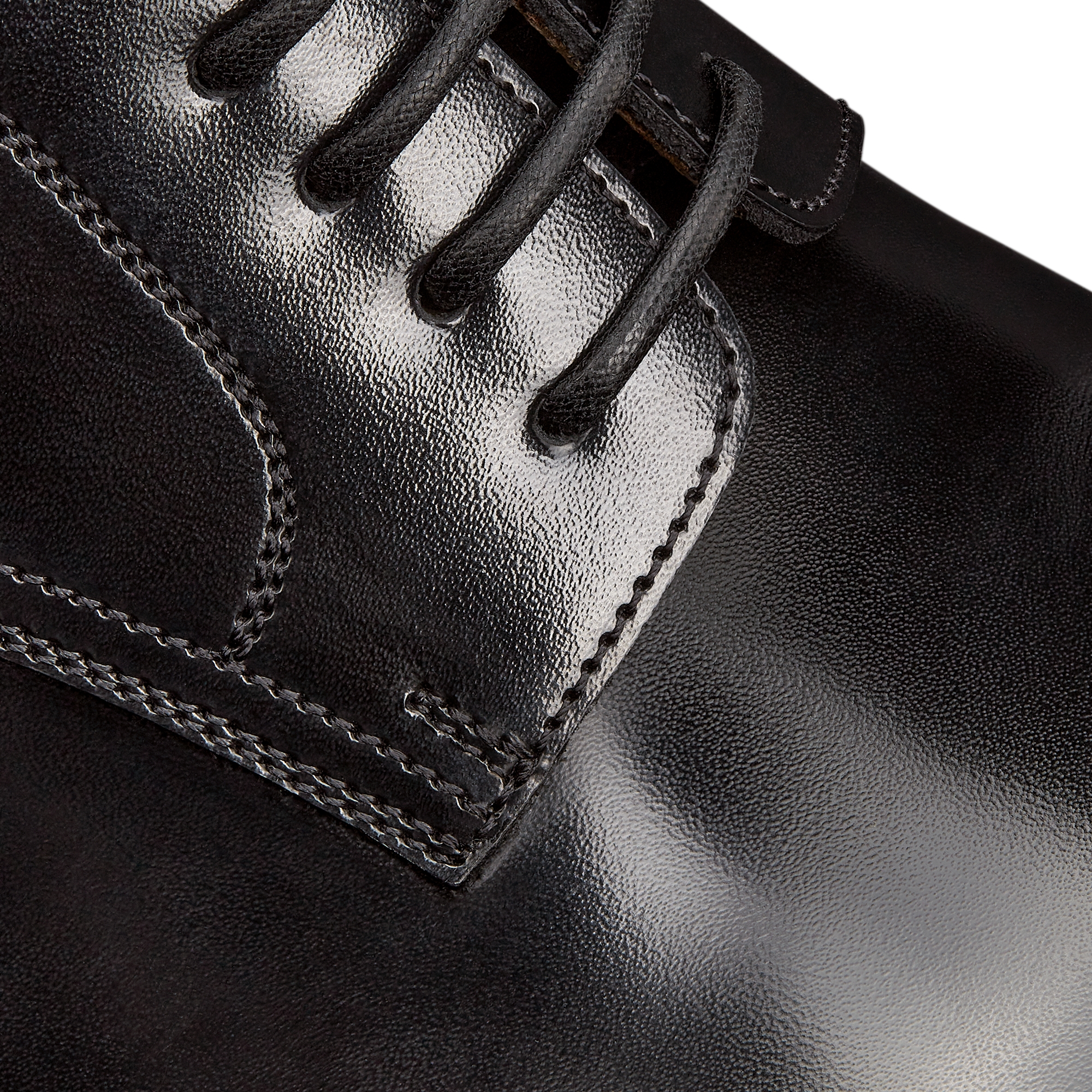 Dior Carlo Derby Shoe Black Polished Calfskin E09