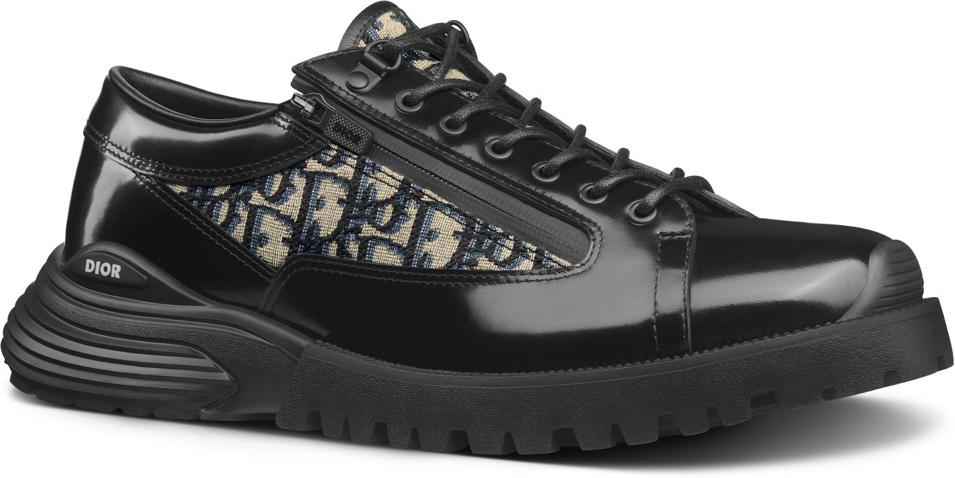 Dior Combat Derby Shoe Three quarter closed view