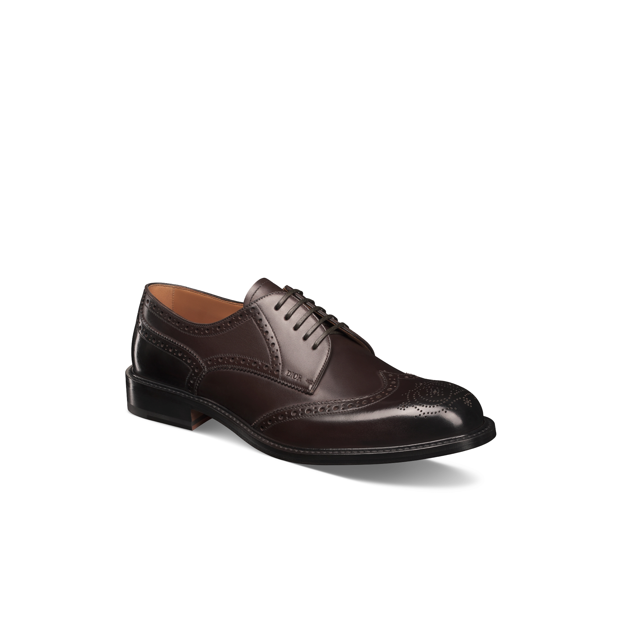 DIOR DERBY M-EXPLBOAT SHOES　42 Dior Timeless Derby Shoe Black Patent Calfskin | DIOR