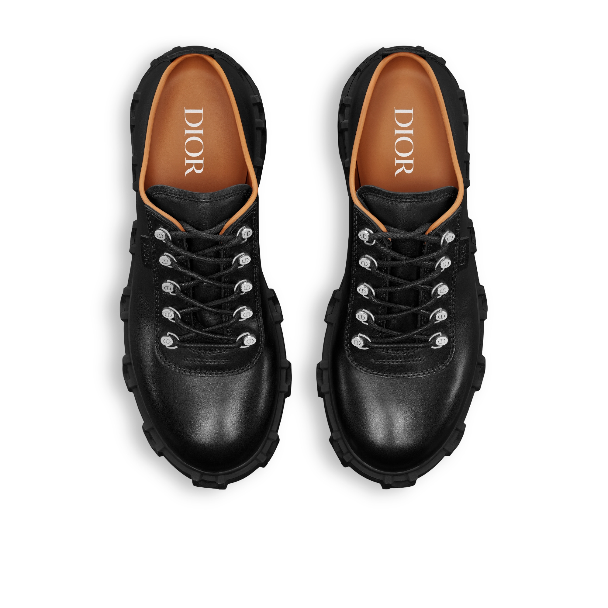 Dior Slickrock Derby Shoe Black Smooth Calfskin E06